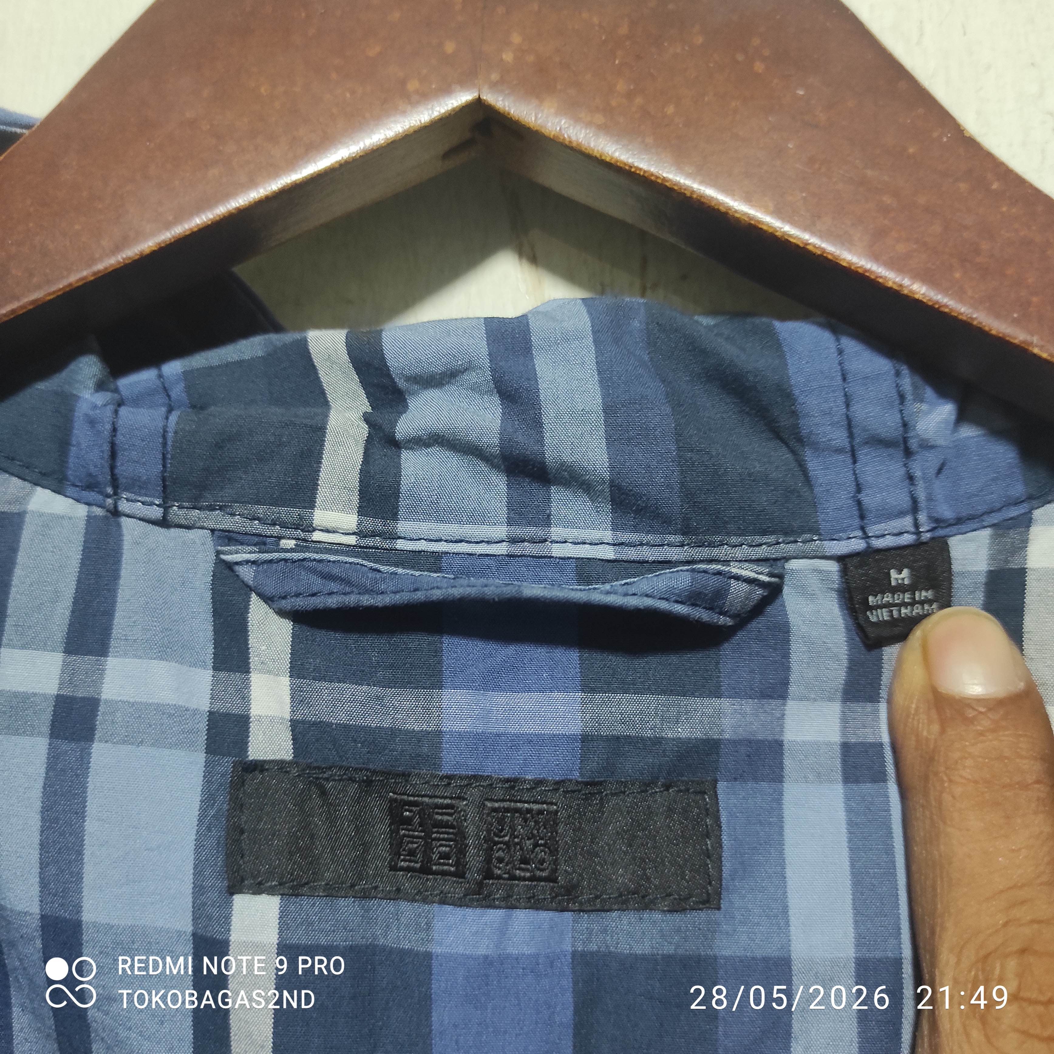 Japanese Brand Japanese Brand UNIQLO Plaid Tartan Hoodies Jacket Size US M / EU 48-50 / 2 - 6 Thumbnail