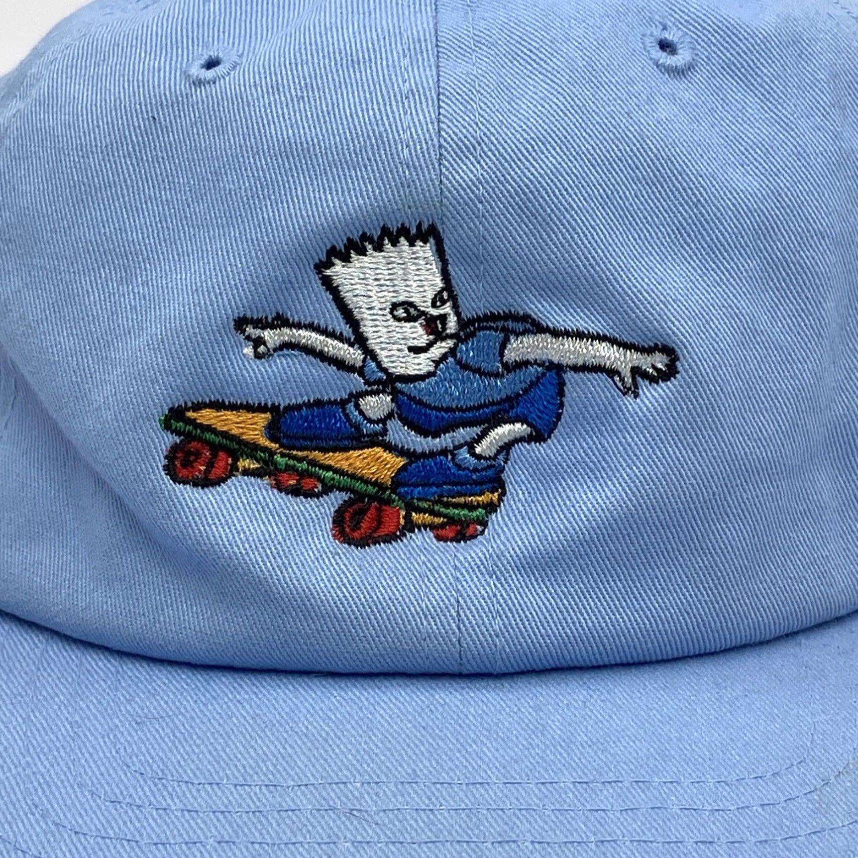 RIPNDIP RIPNDIP Baseball Cap Blue Lazy Cat Adjustable Strapback Skate Surf Summer Mens Size ONE SIZE - 2 Thumbnail