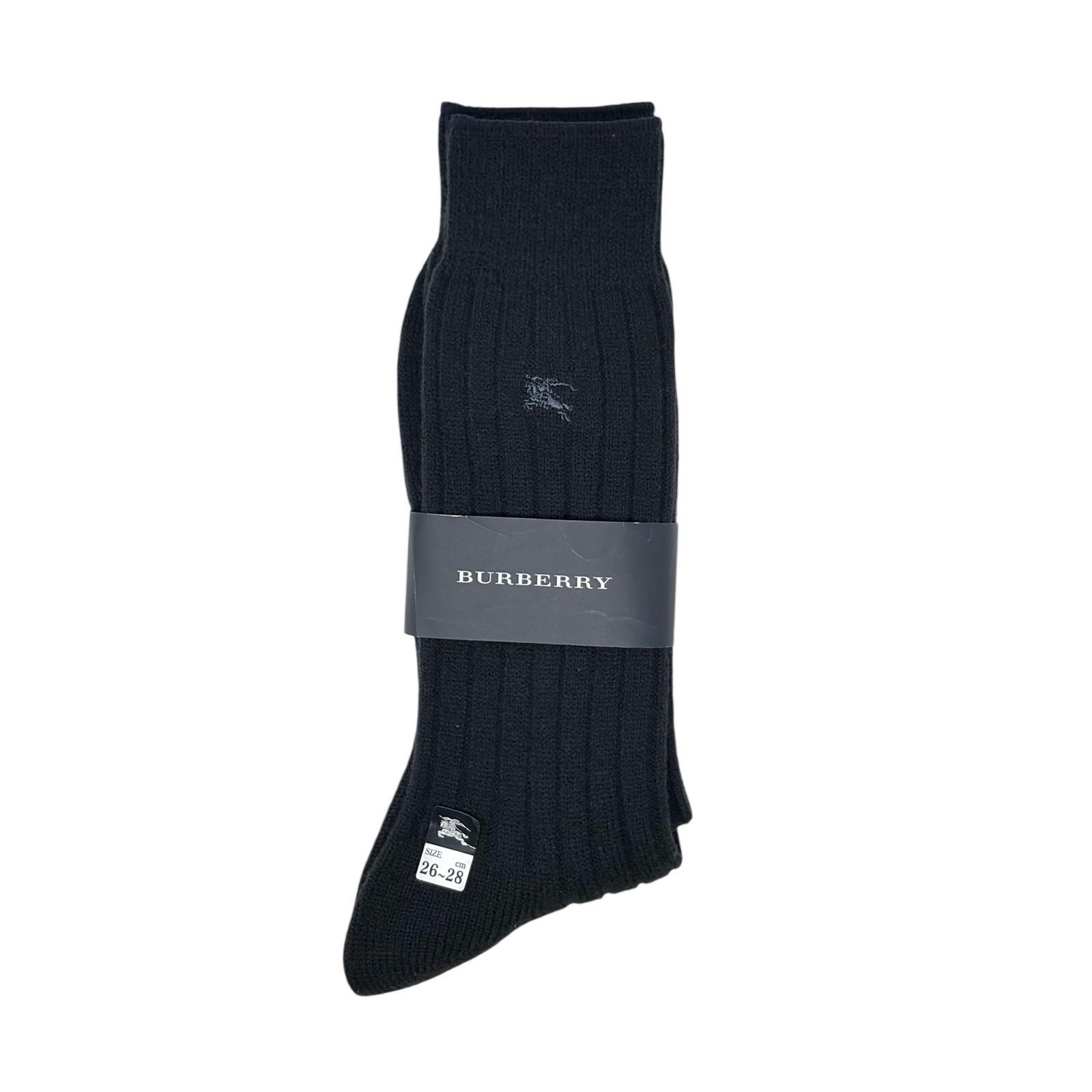 Burberry Burberry Navy Blue Dress Socks Size ONE SIZE - 1 Thumbnail