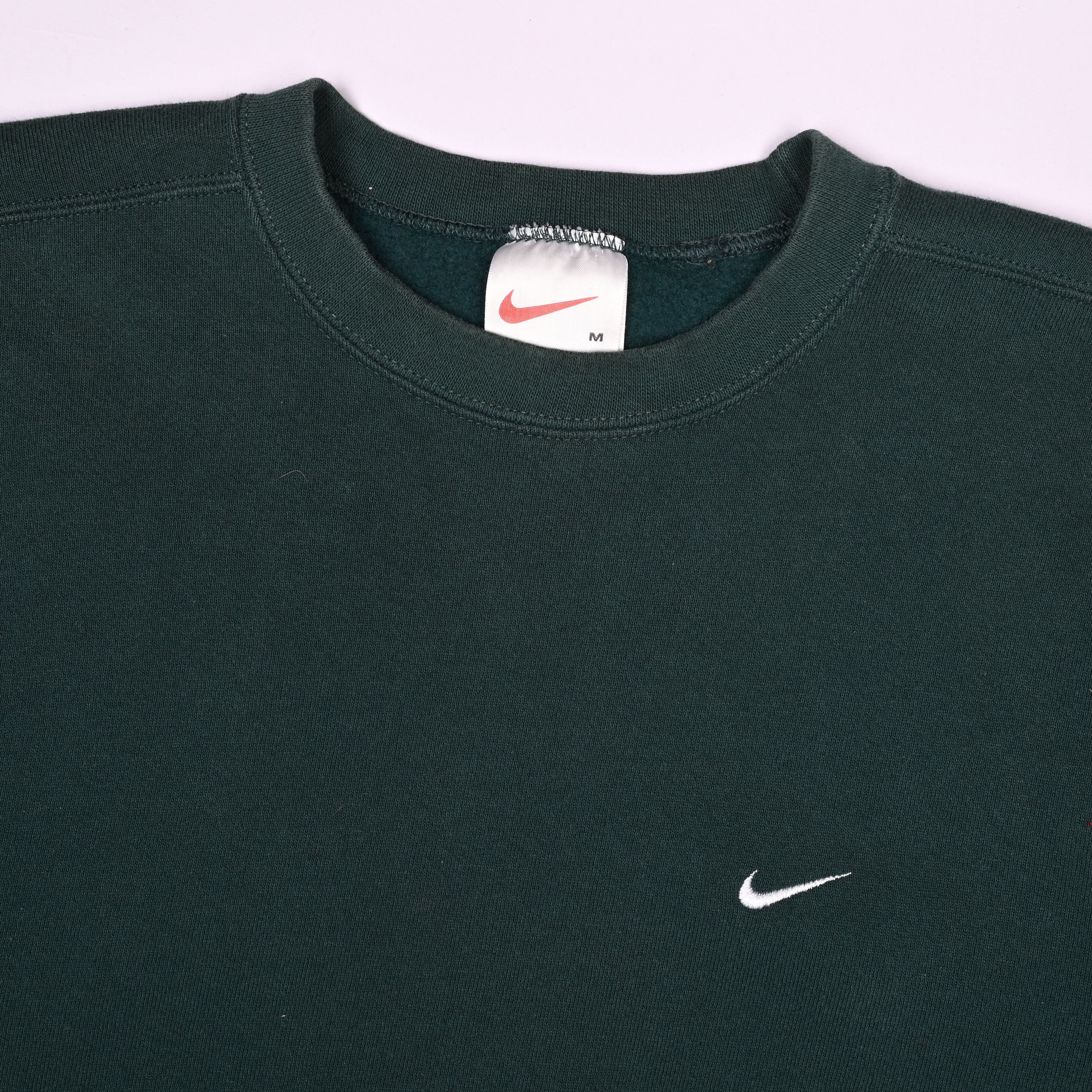 Nike Vintage Nike Sweatshirt — 1990s — Green — Size M Size US M / EU 48-50 / 2 - 4 Thumbnail