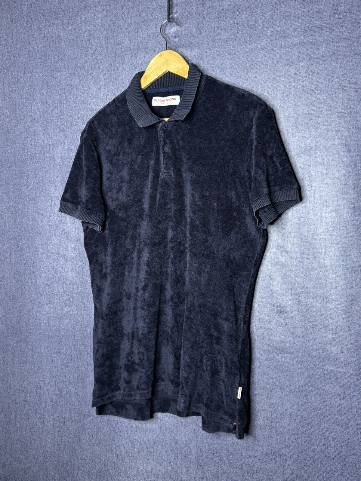 Orlebar Brown ORLEBAR BROWN Jarrett Terry Towelling Polo Shirt Size US L / EU 52-54 / 3 - 2 Thumbnail