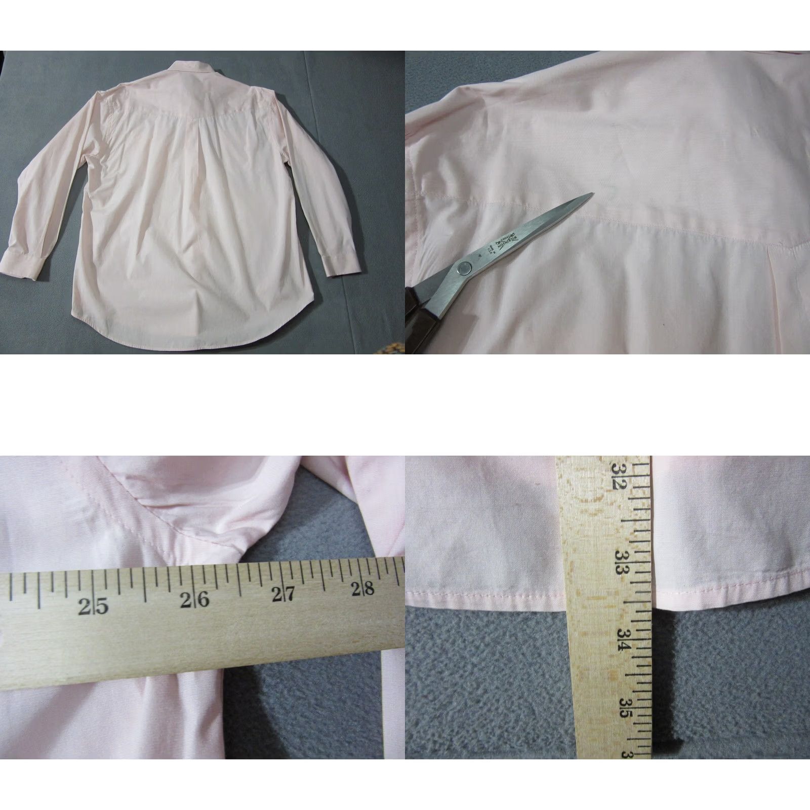 Stetson Stetson Shirt Mens XL Pink Western Classic Pleated Long Sleeve Button-Up Pockets Size US XL / EU 56 / 4 - 8 Thumbnail