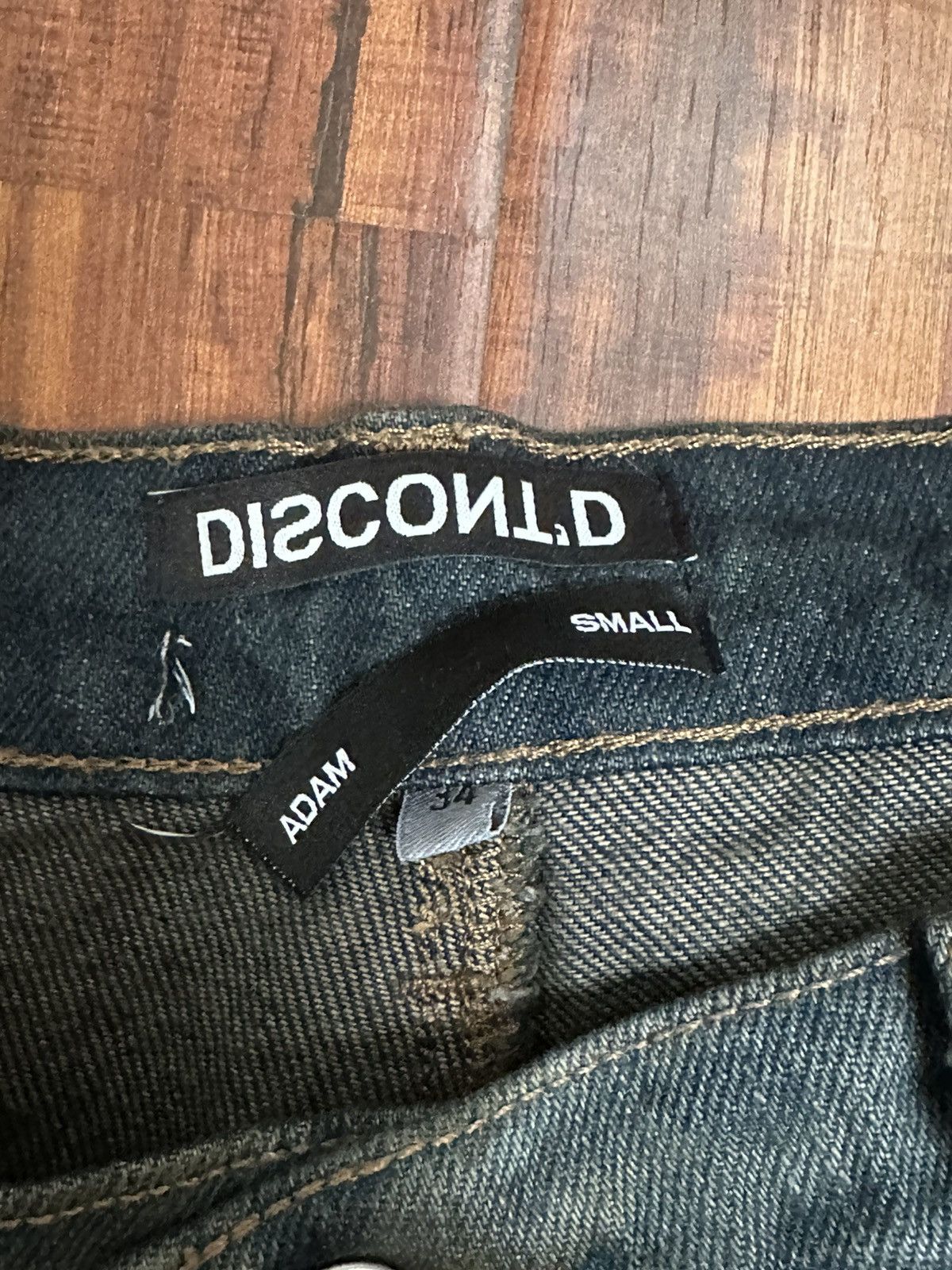 Other DISCONTD x Adam Small Indigo Nomad Denim (34) Size US 34 / EU 50 - 3 Thumbnail