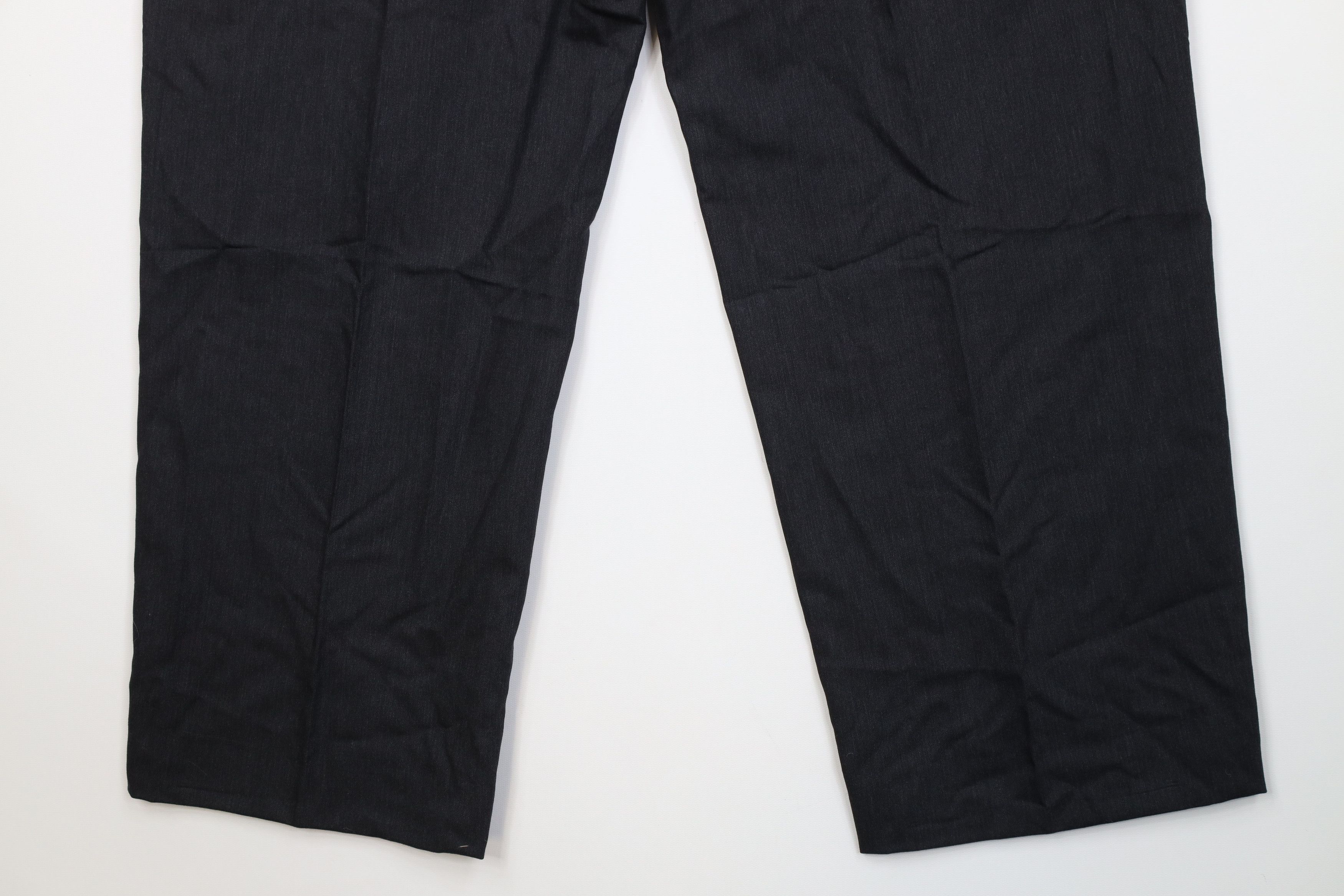 Vintage Vintage 90s Streetwear 100s Wool Knit Wide Leg Chino Pants Size US 38 / EU 54 - 12 Thumbnail
