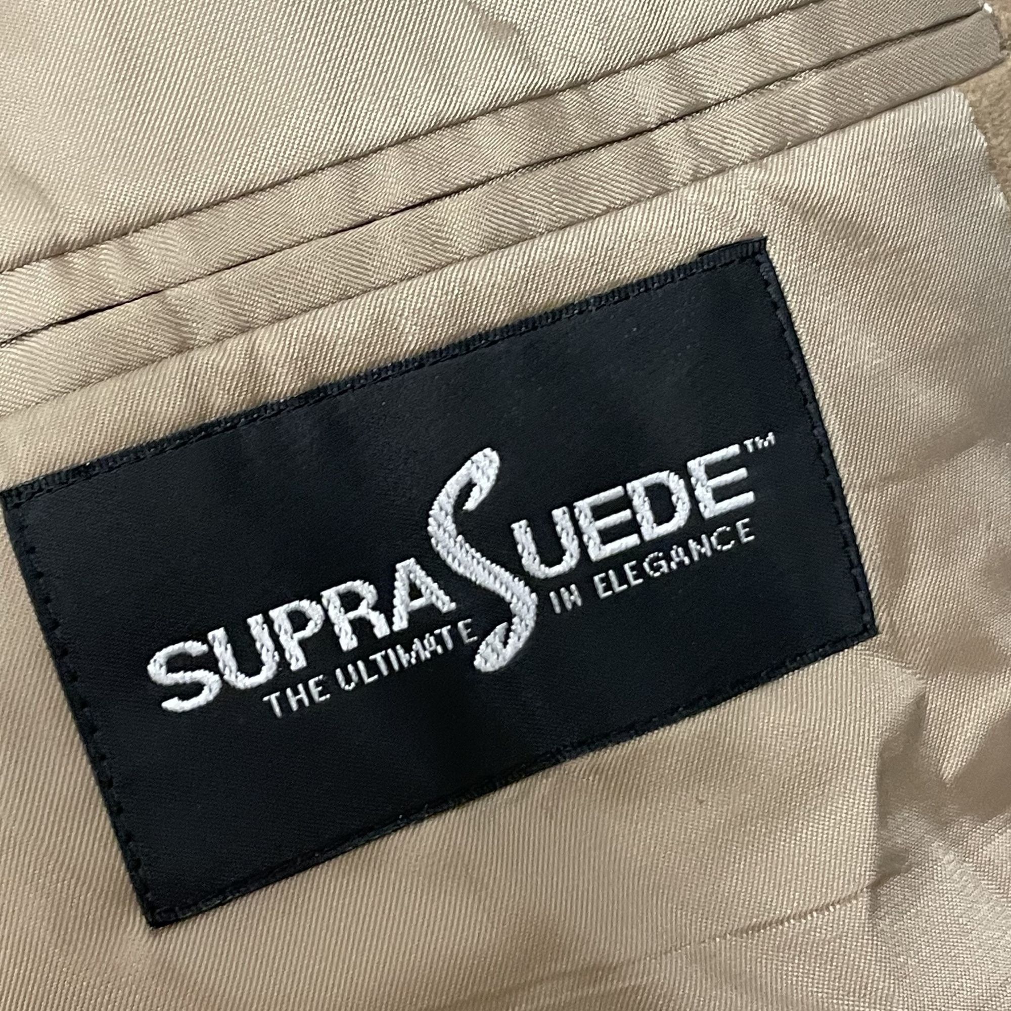 Bert Pulitzer Vtg Bert Pulitzer Sport Coat SUPRA Ultra Suede Jacket Size 46R - 6 Thumbnail