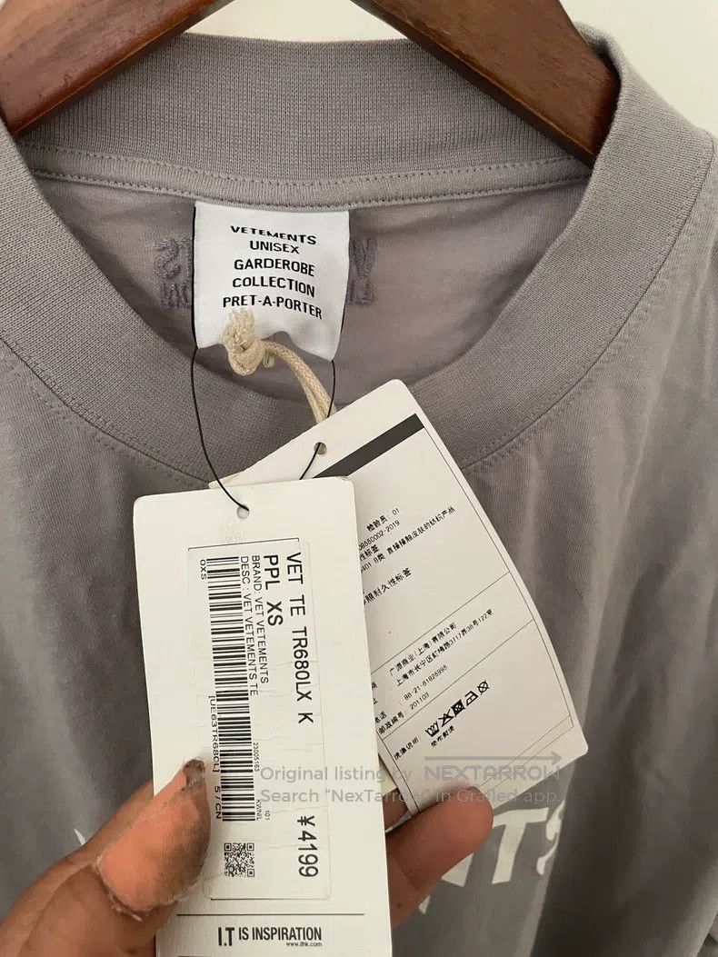 Vetements Vetements short sleeves Size US XS / EU 42 / 0 - 5 Thumbnail