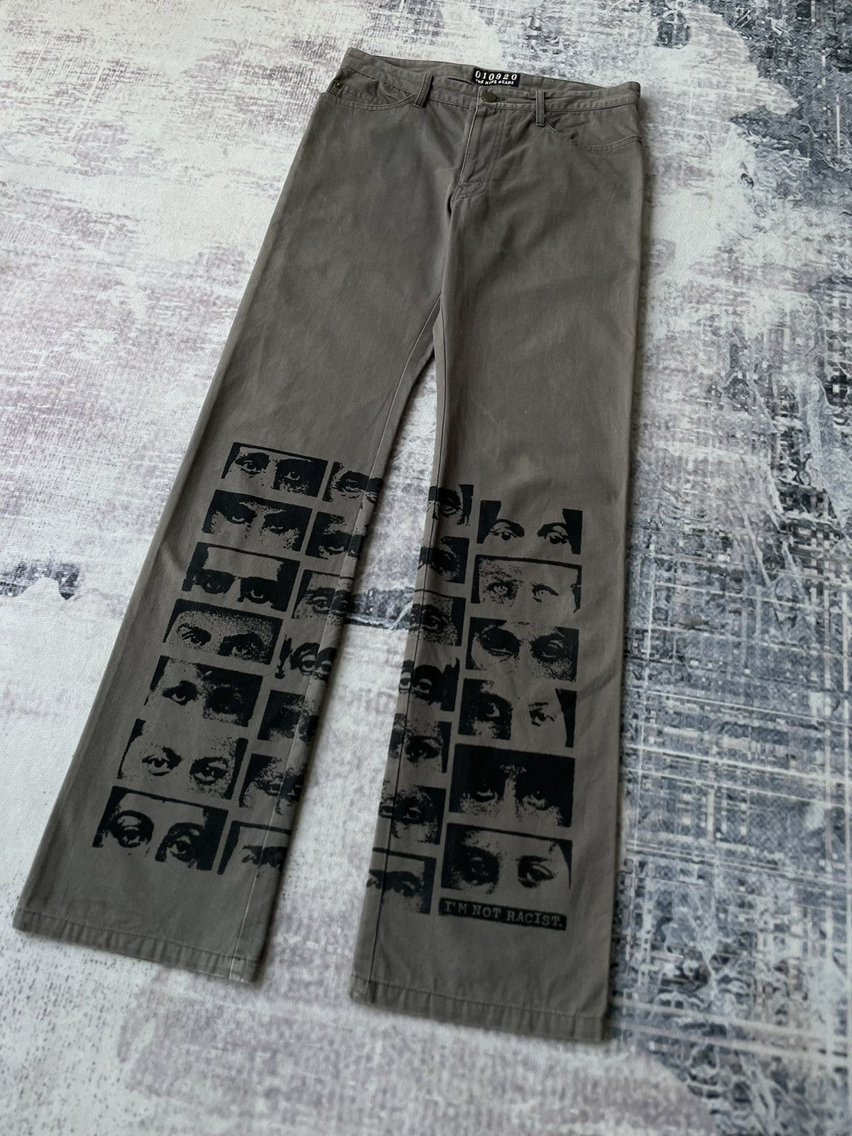 14th Addiction 010920 The Nine Heads Raf Simon Style Trousers Size US 30 / EU 46 - 3 Thumbnail