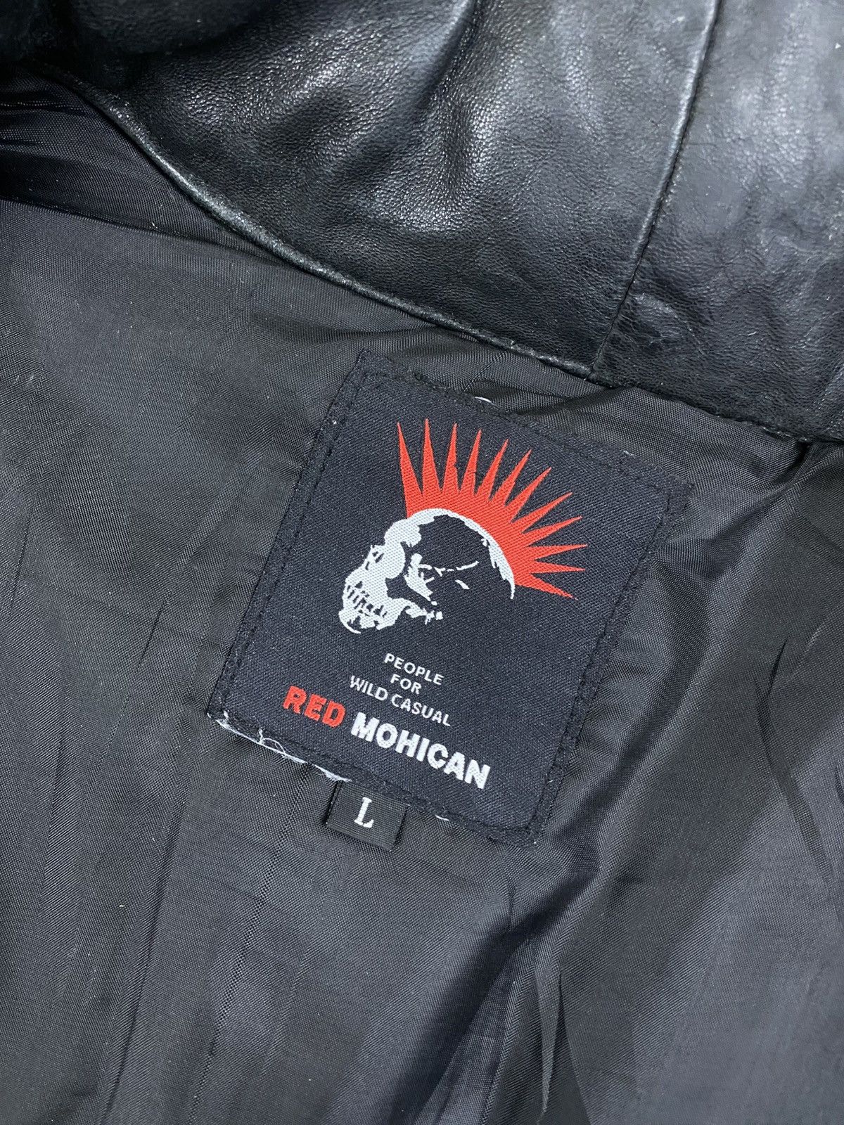 Japanese Brand 🔥Red Mohican Camouflage Punk Jacket Size US M / EU 48-50 / 2 - 8 Thumbnail