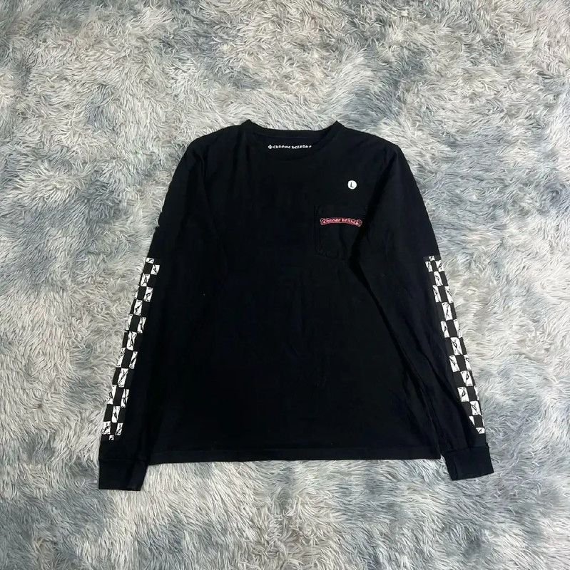 Chrome Hearts Chrome Hearts Black Long Sleeve Cotton Sweatshirt 0089 Size US L / EU 52-54 / 3 - 1 Thumbnail