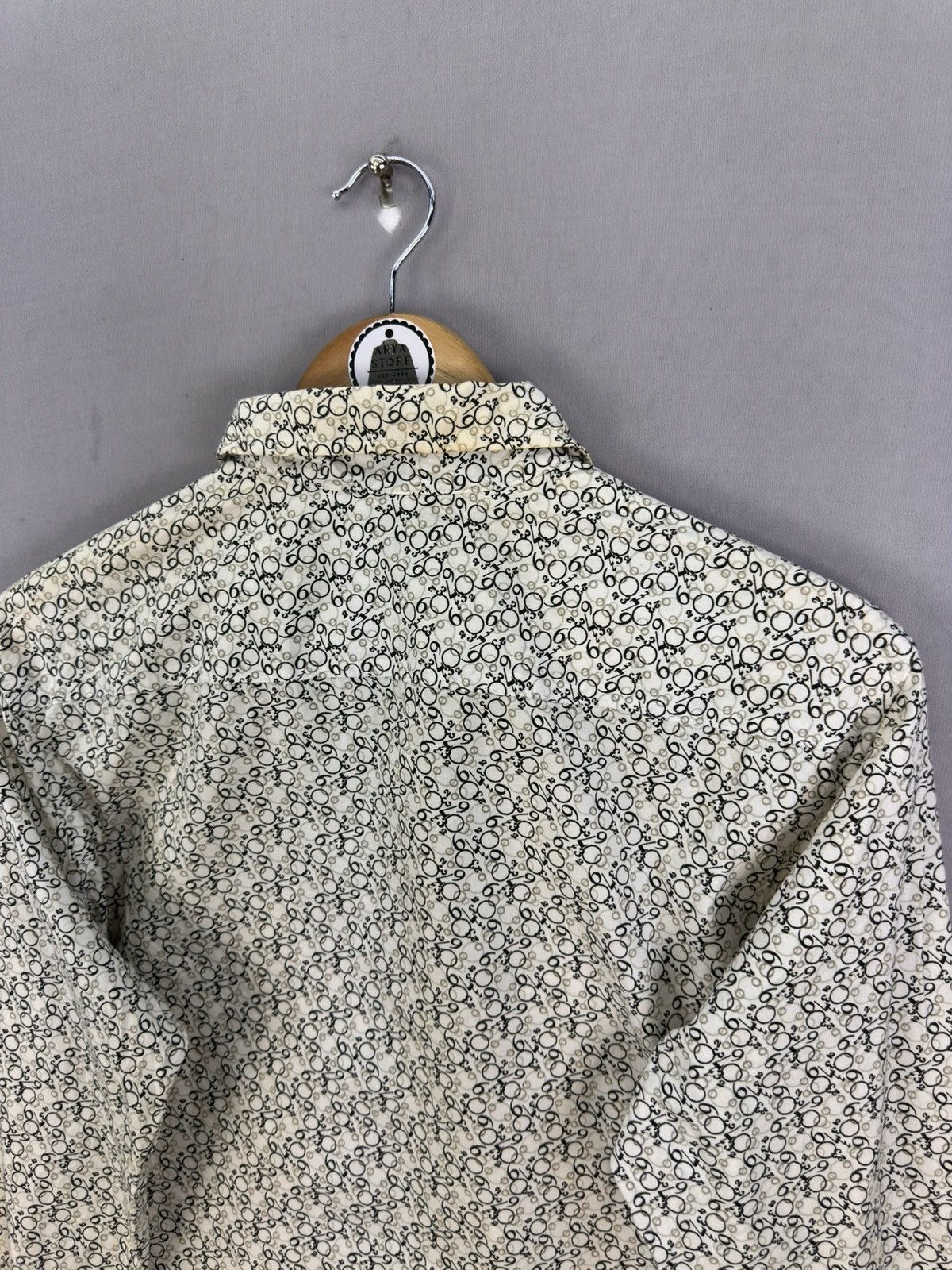 Michel Klein Michel Klein Homme Fullprint Flannel Shirt Button Up Size US M / EU 48-50 / 2 - 5 Thumbnail