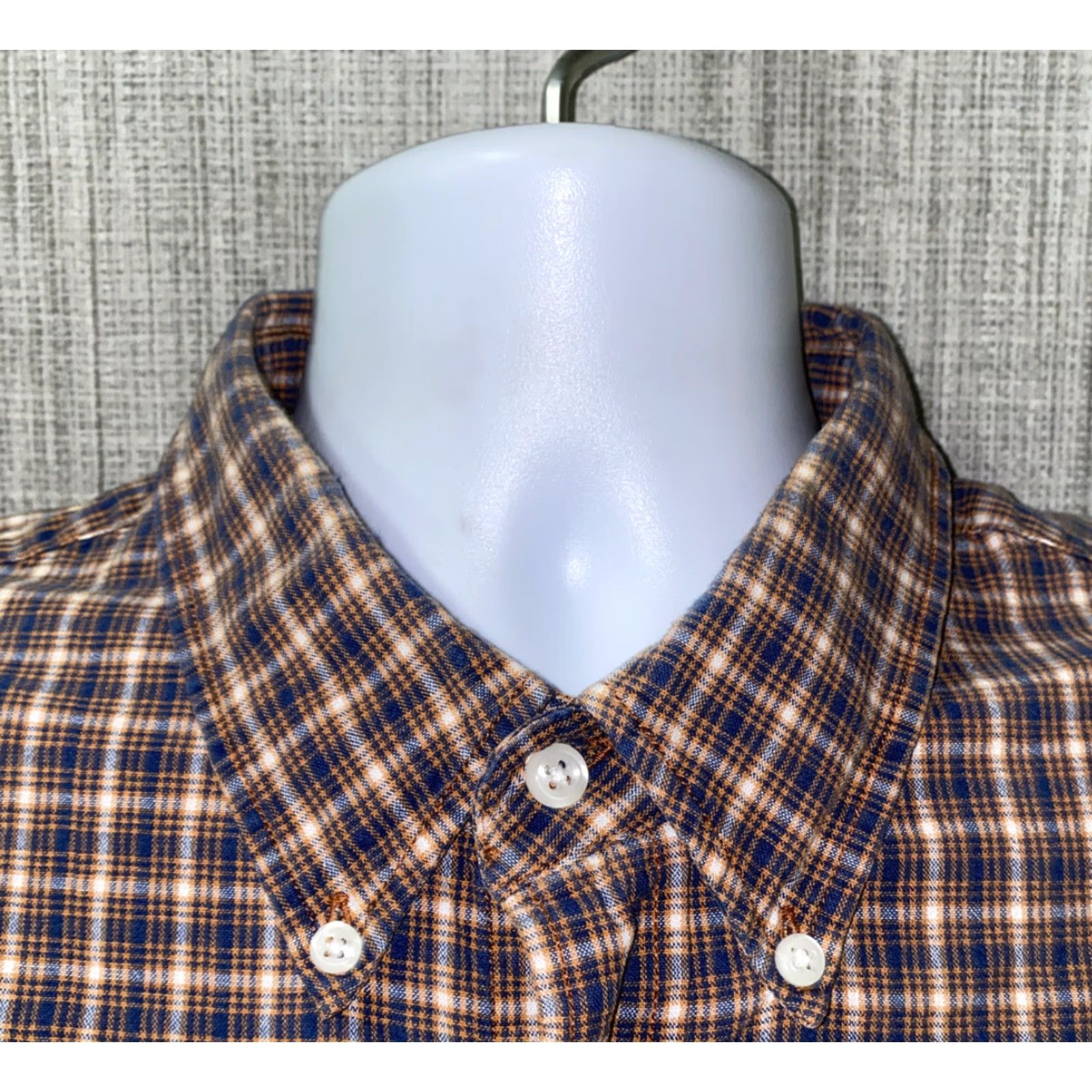 Ralph Lauren Ralph Lauren Mens Short Sleeve Plaid Cotton Shirt XL Multicolor Casual Button-Up Size US XL / EU 56 / 4 - 3 Thumbnail
