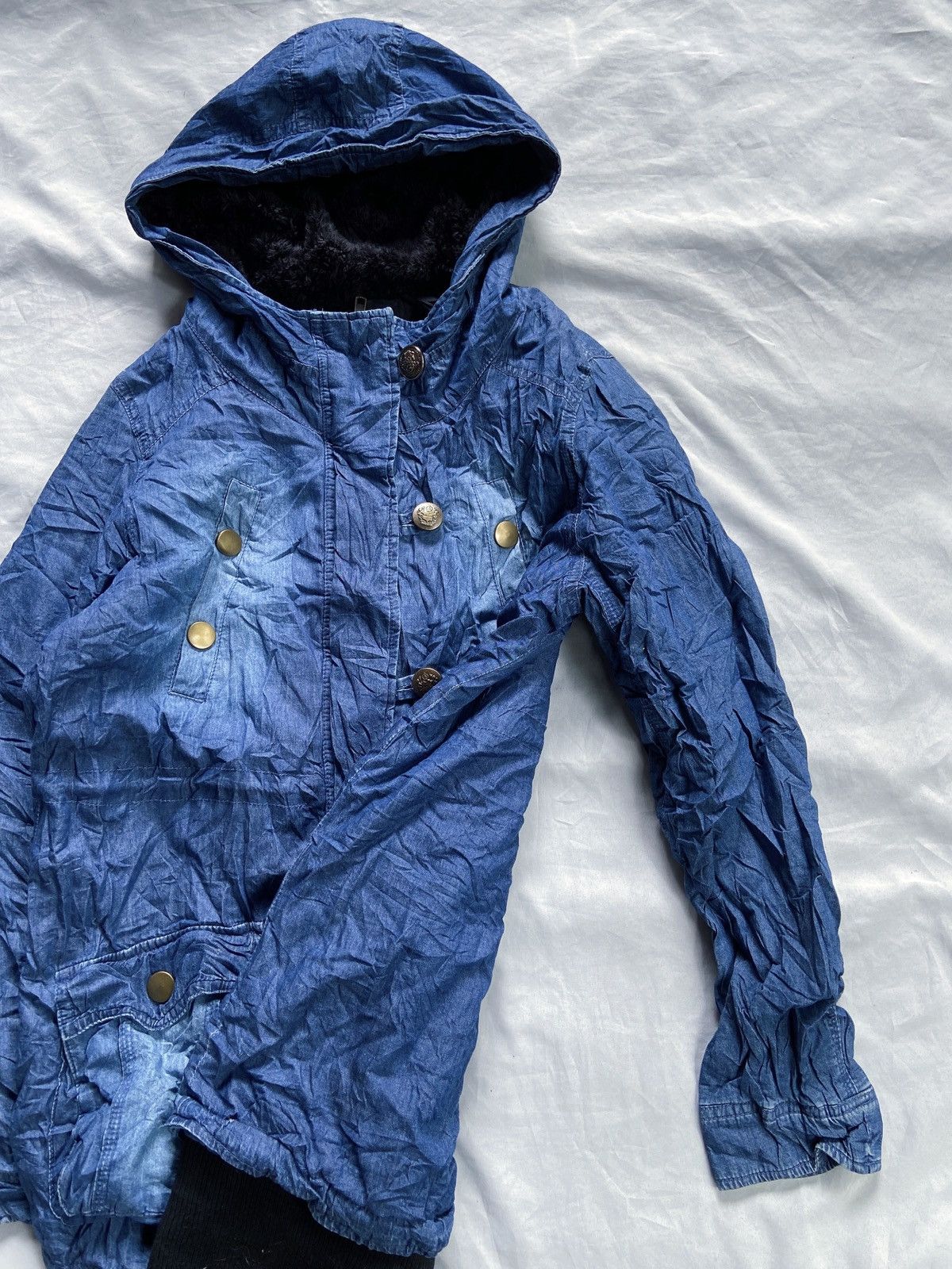 Beauty Beast SORRIDERE BLUE WASHED WINTER JACKET Size US L / EU 52-54 / 3 - 5 Thumbnail
