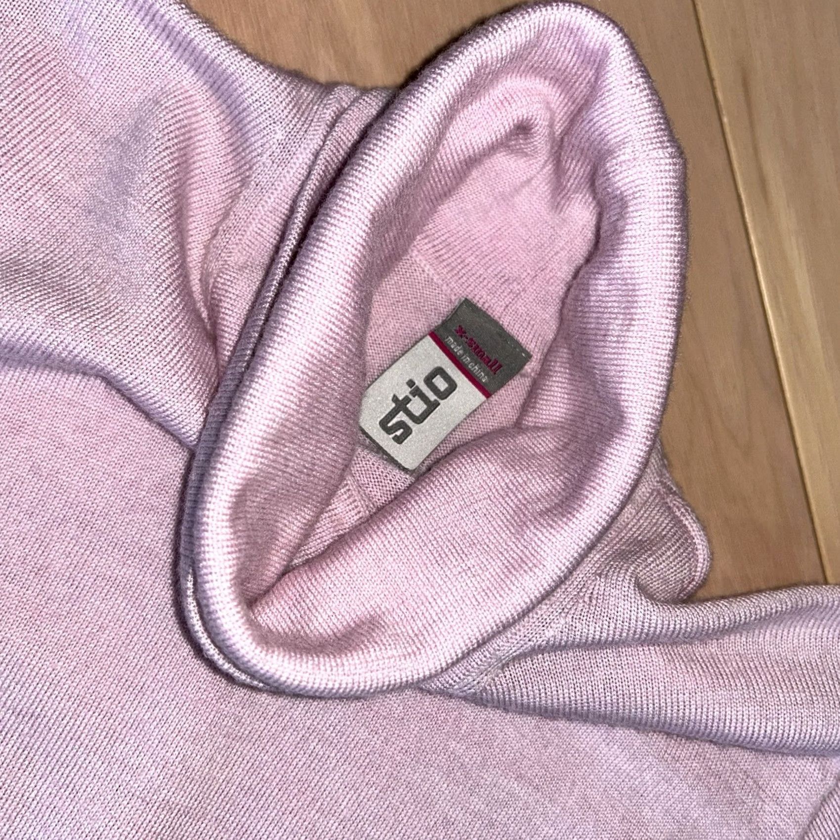 Pinko Stio Merino Wool Turtleneck Sweater Pink Long Sleeve Women’s XS Pullover Casual Outdoor Bohemian Classic Size XS / US 0-2 / IT 36-38 - 4 Thumbnail