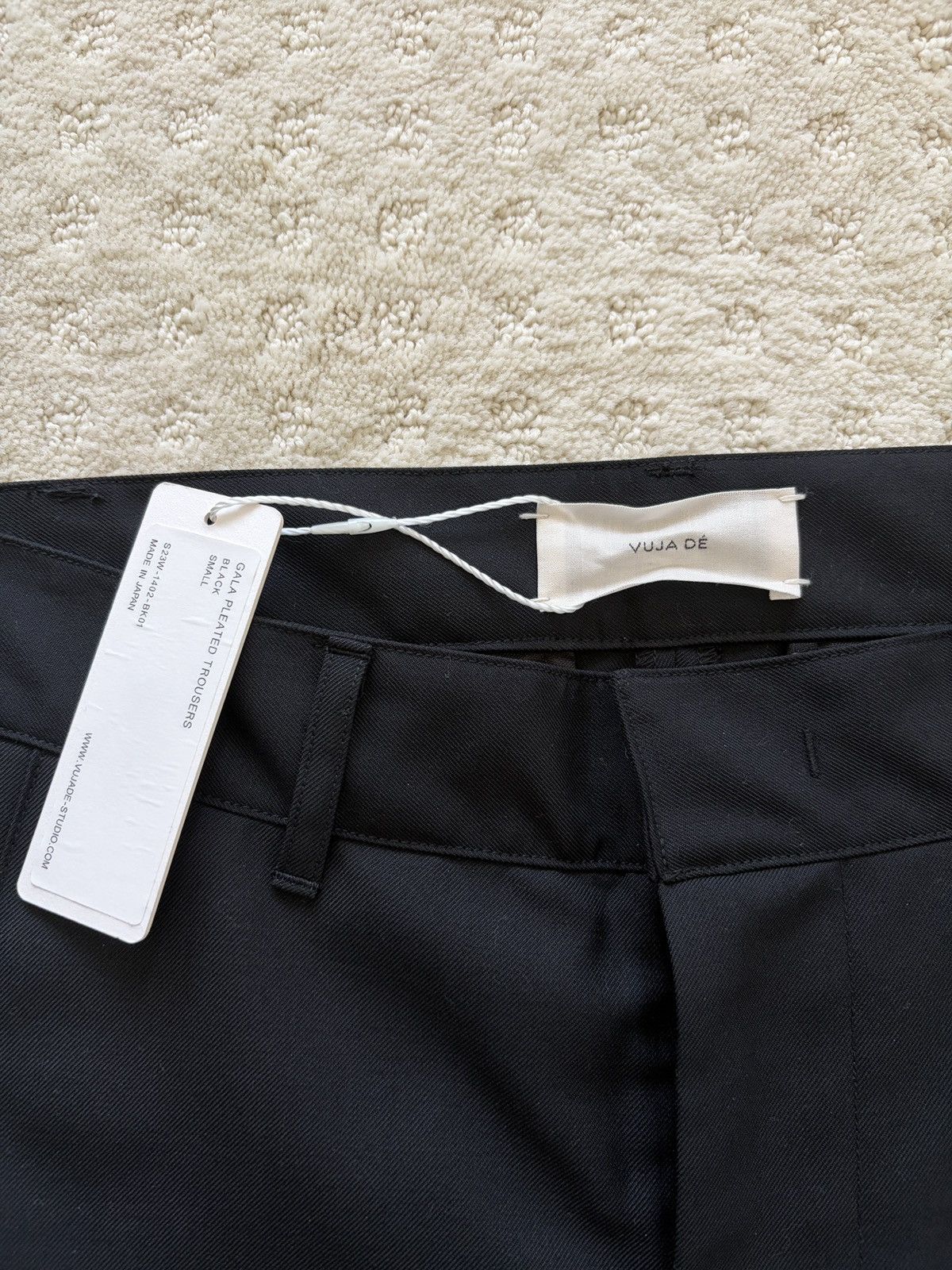 Vuja De Vuja De Gala Pleated Trousers Size US 30 / EU 46 - 2 Thumbnail