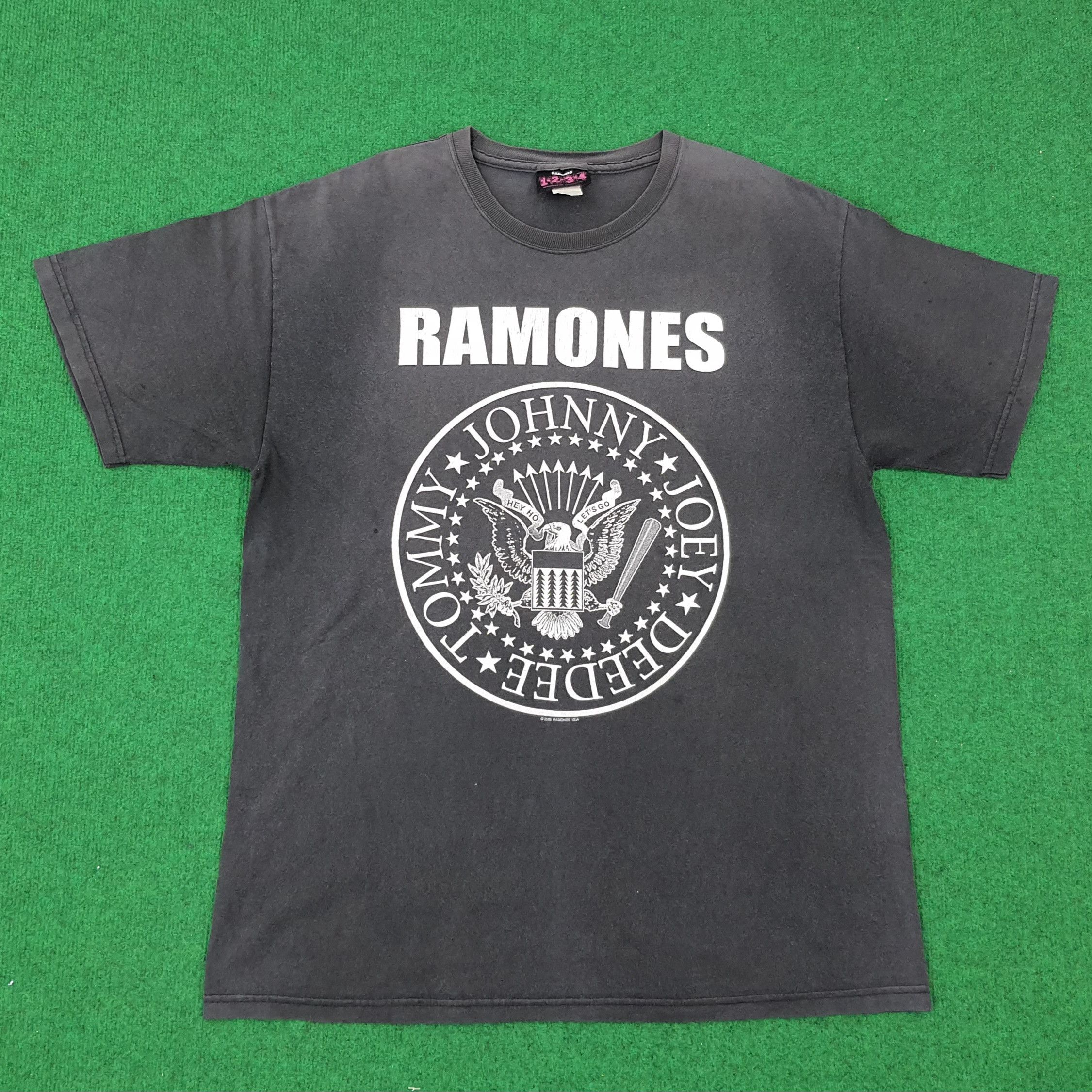 Band Tees × Vintage Vintage Ramones 1234 Rock Band Tees Size US L / EU 52-54 / 3 - 1 Thumbnail