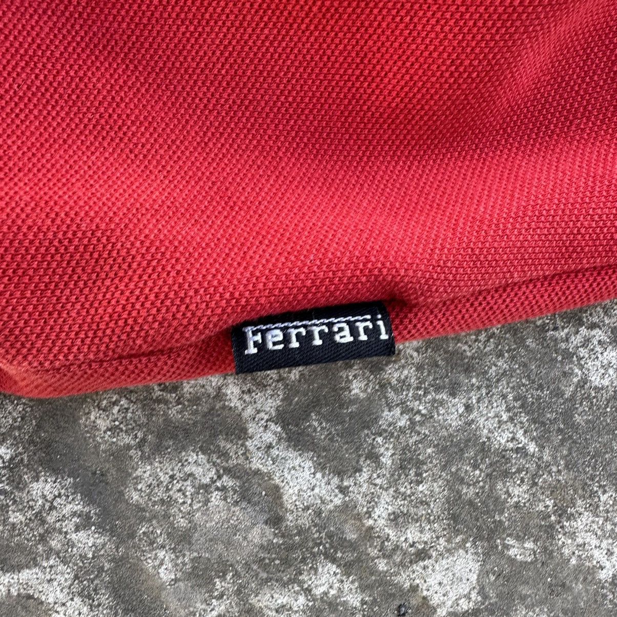 Ferrari × Vintage Vintage T-shirts Polo Ferrari Basic Fit Small Logo Y2K 00s Size US L / EU 52-54 / 3 - 9 Thumbnail