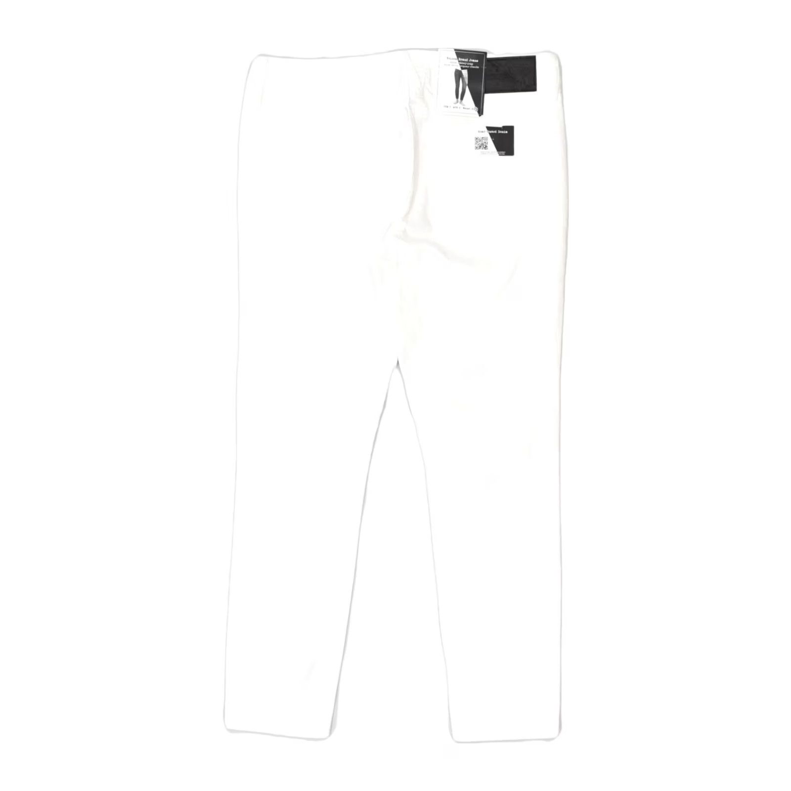 Volcom VOLCOM Womens Super Skinny Cropped Jeans White Cotton W26 L25 Size 26" / US 2 / IT 38 - 2 Thumbnail