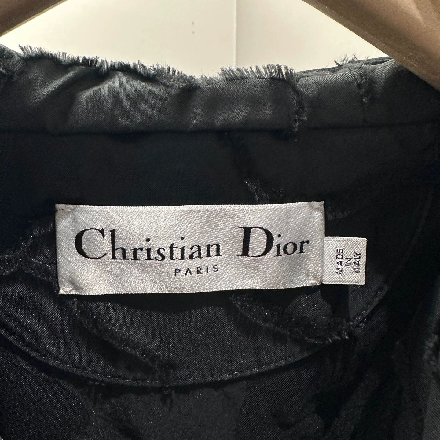 Dior Dior dp61 Fringe Slogan Jacket M Poly Size M / US 6-8 / IT 42-44 - 3 Thumbnail