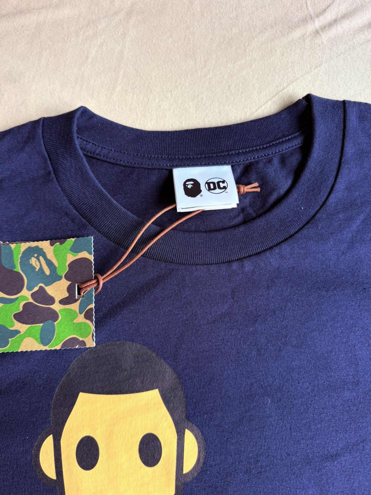 Bape × DC Comics 2XL BAPE x DC Baby Milo Superman navy relaxed fit Size US XXL / EU 58 / 5 - 3 Thumbnail