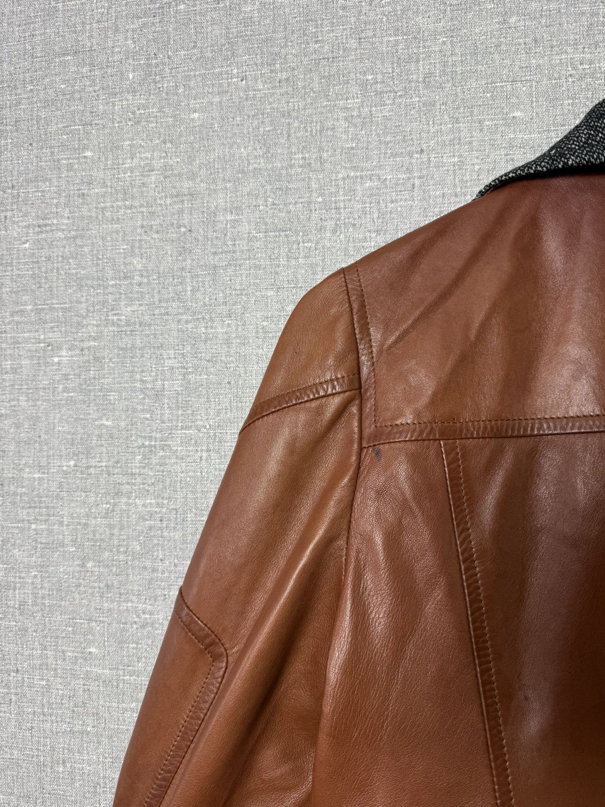Miu Miu Miu Miu Lambskin Leather Biker Jacket with Buckle Cuffs sz44 Size M / US 6-8 / IT 42-44 - 21 Thumbnail