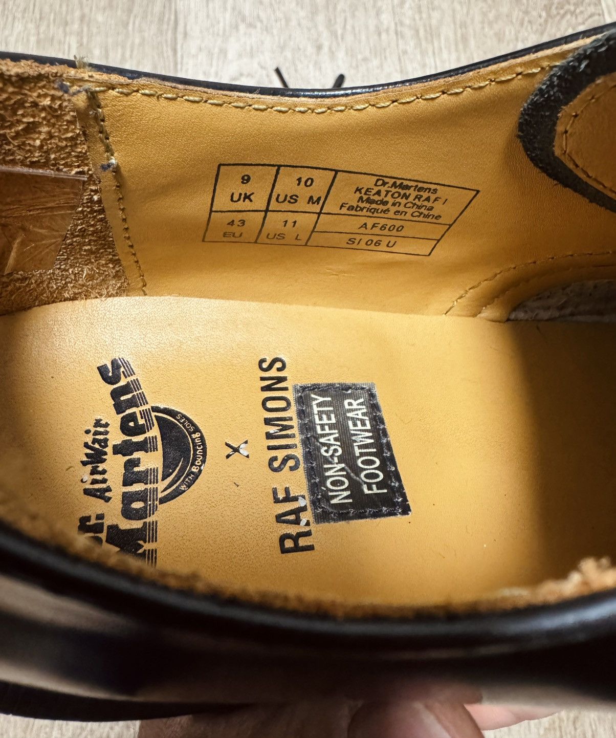 Dr. Martens × Raf Simons Dr. Martens x Raf Simons Derby Size US 10 / EU 43 - 7 Thumbnail