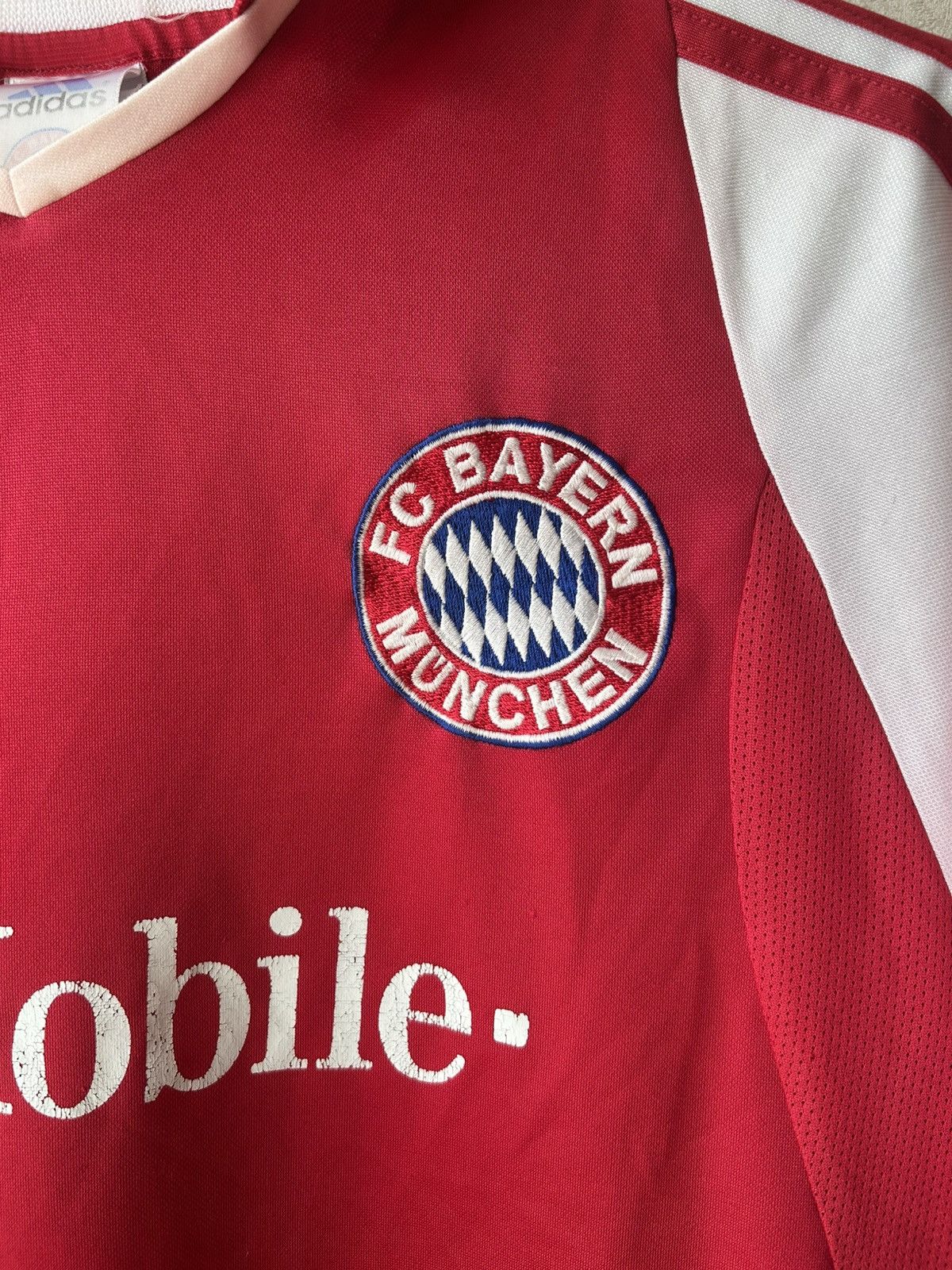 Adidas Adidas Bayern Munich 2003-2005 #14 Pizzaro Soccer Jersey Size US S / EU 44-46 / 1 - 7 Thumbnail
