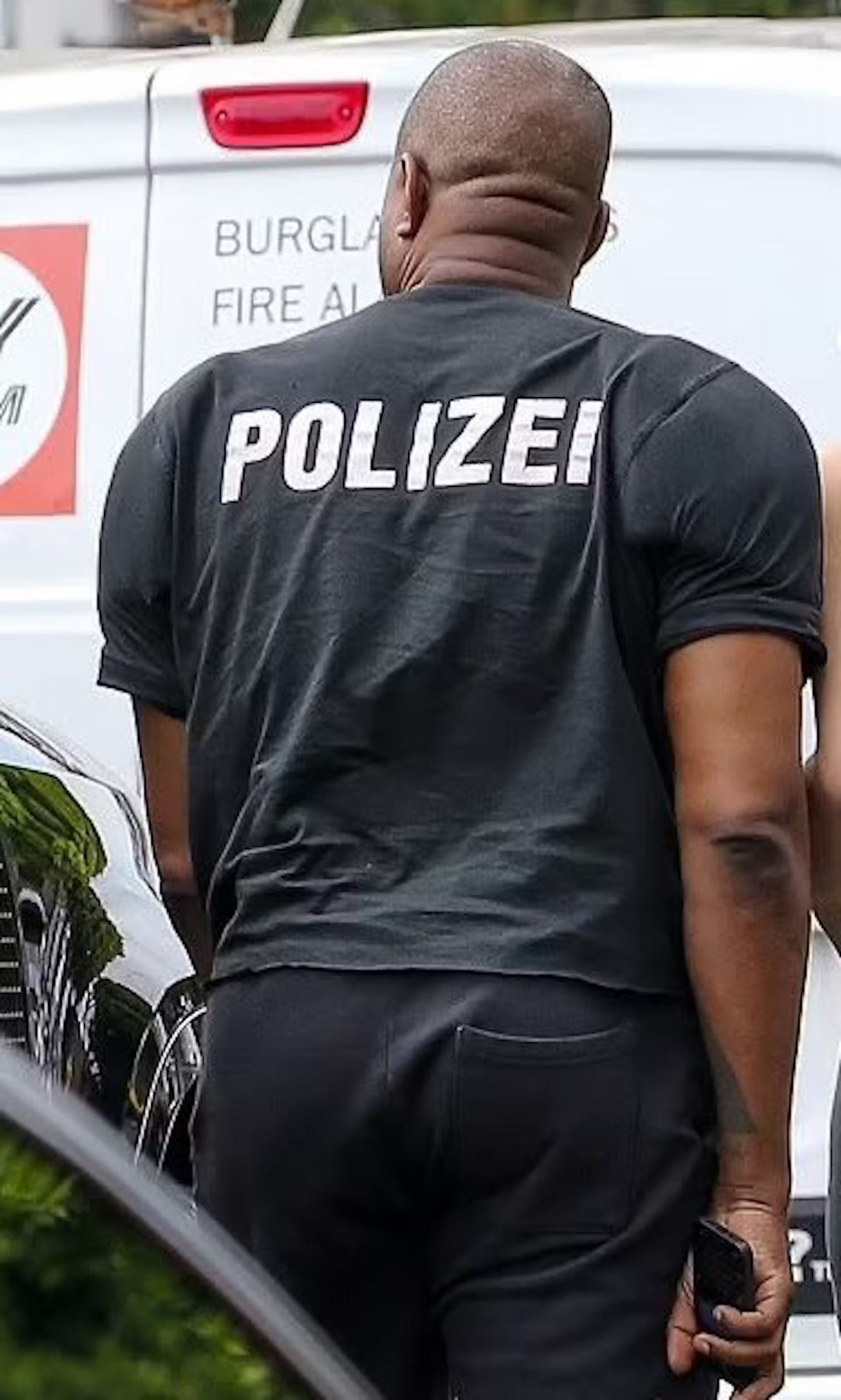 Vintage 90s" POLIZEI” Vetements Style Tee Size US XL / EU 56 / 4 - 4 Thumbnail