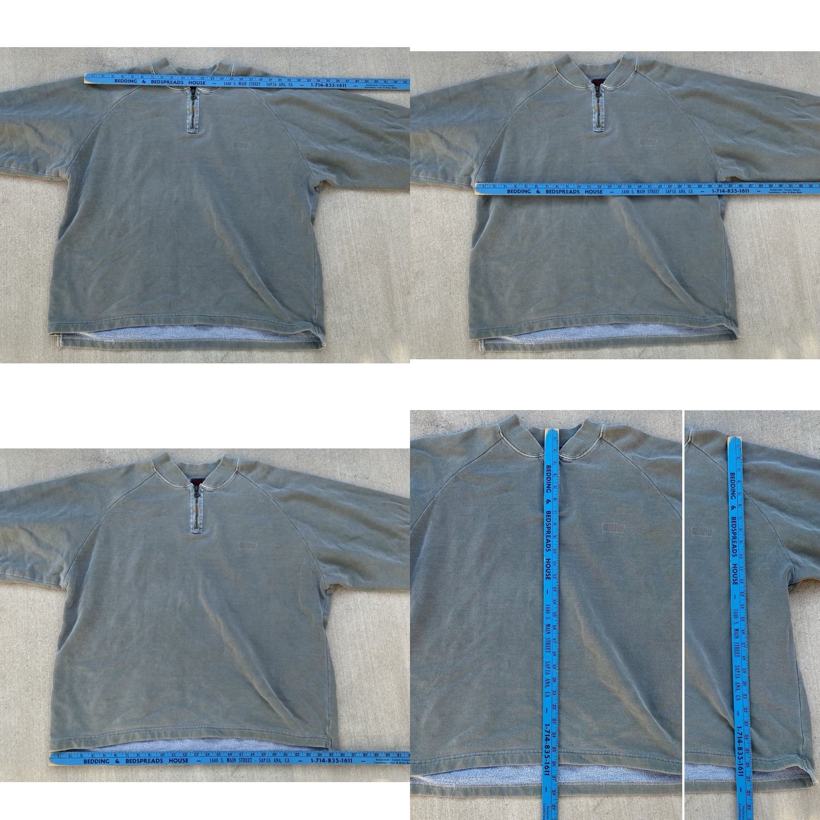 Quiksilver VINTAGE Quicksilver Sweatshirt Raglan Henley Zipper Pullover Green XL Men Long Sleeve Casual Beach 80s 90s Size US XL / EU 56 / 4 - 11 Thumbnail