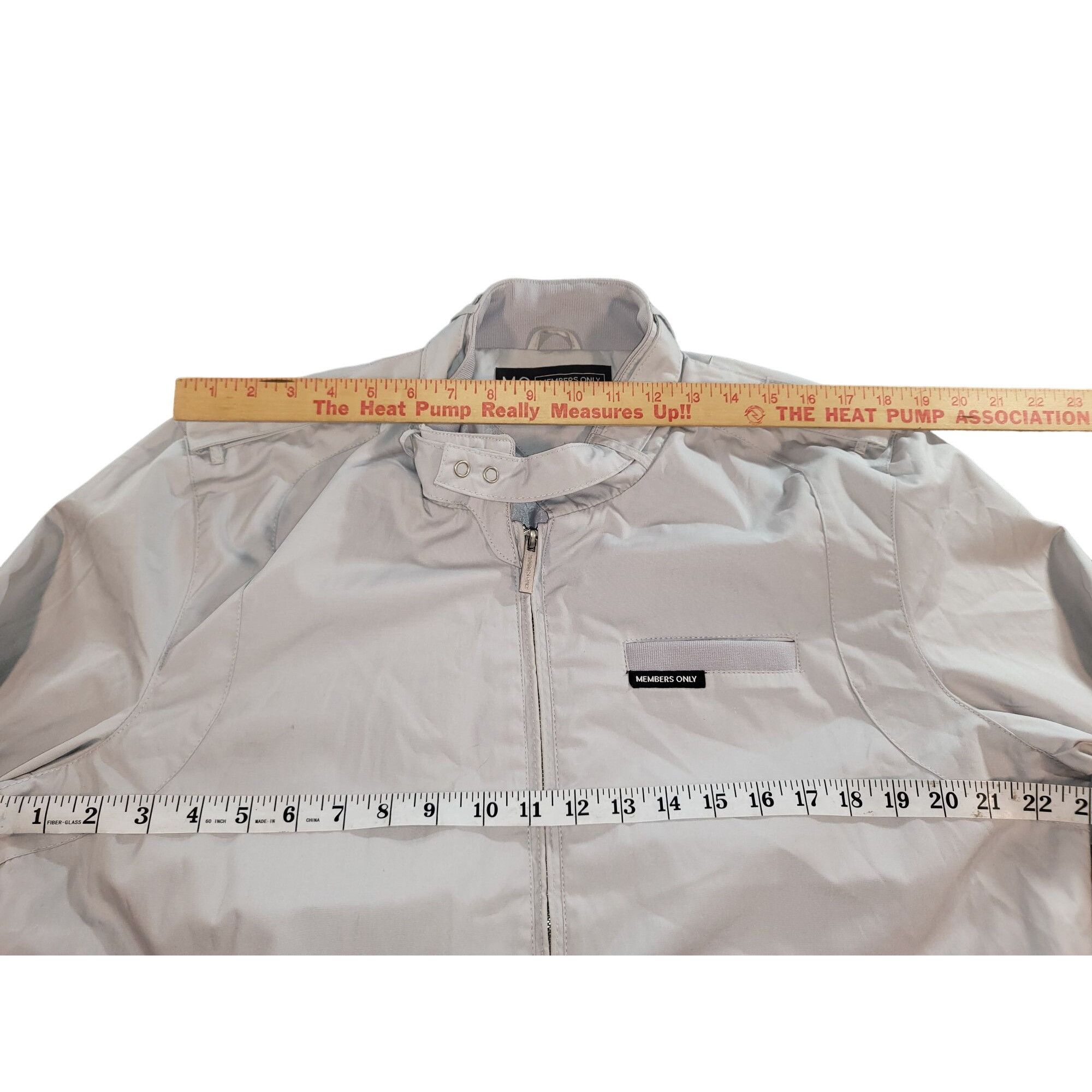 Members Only Members Only Cafe Racer Bomber Jacket Mens L MO Moto Gray Re Size US M / EU 48-50 / 2 - 7 Thumbnail