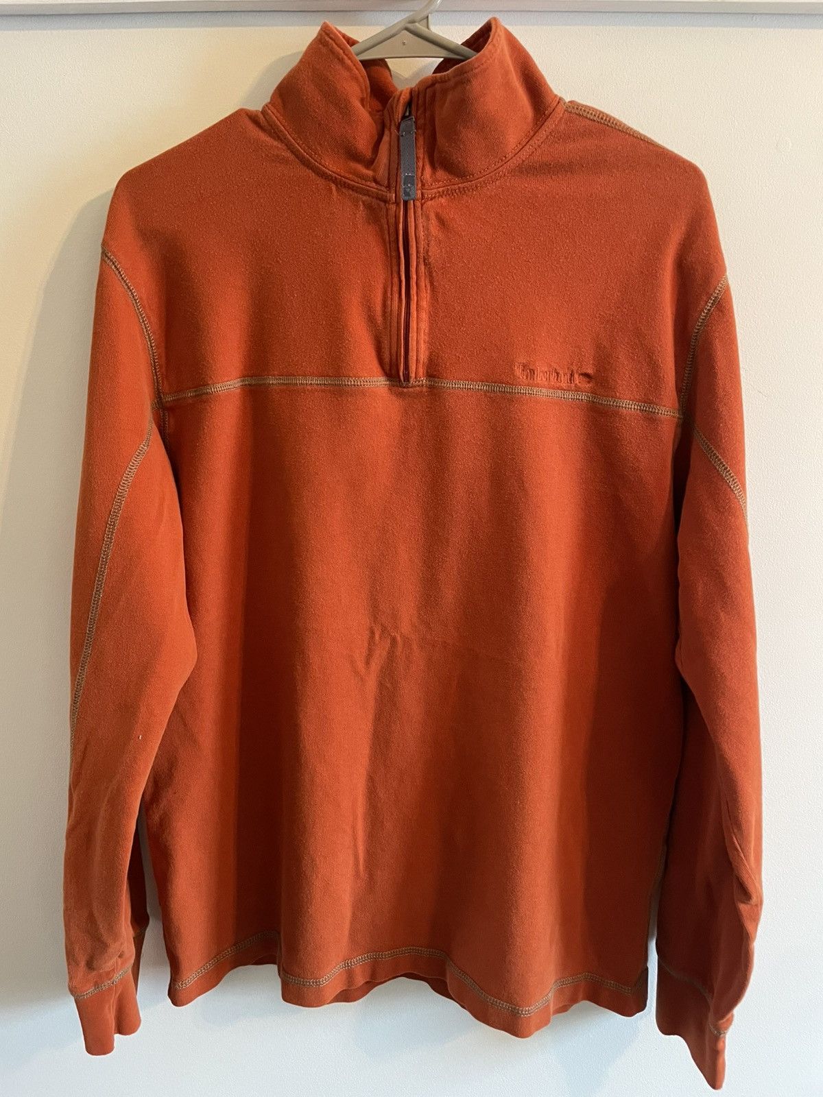 Timberland Vintage Timberland Quarter Zip Size US L / EU 52-54 / 3 - 1 Thumbnail
