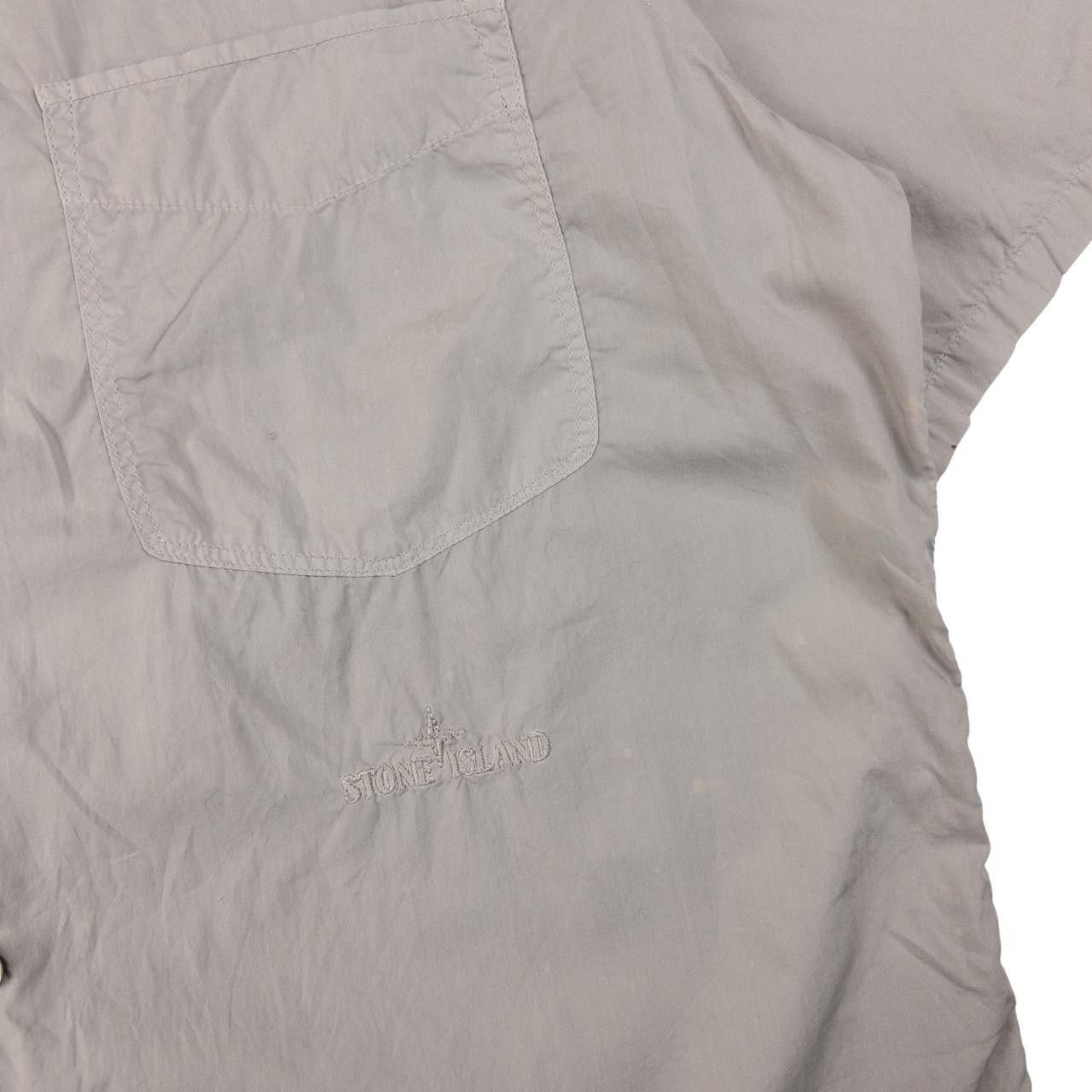 Stone Island Vintage Stone Island Short Sleeve Button Up Shirt Size M Size US M / EU 48-50 / 2 - 4 Thumbnail