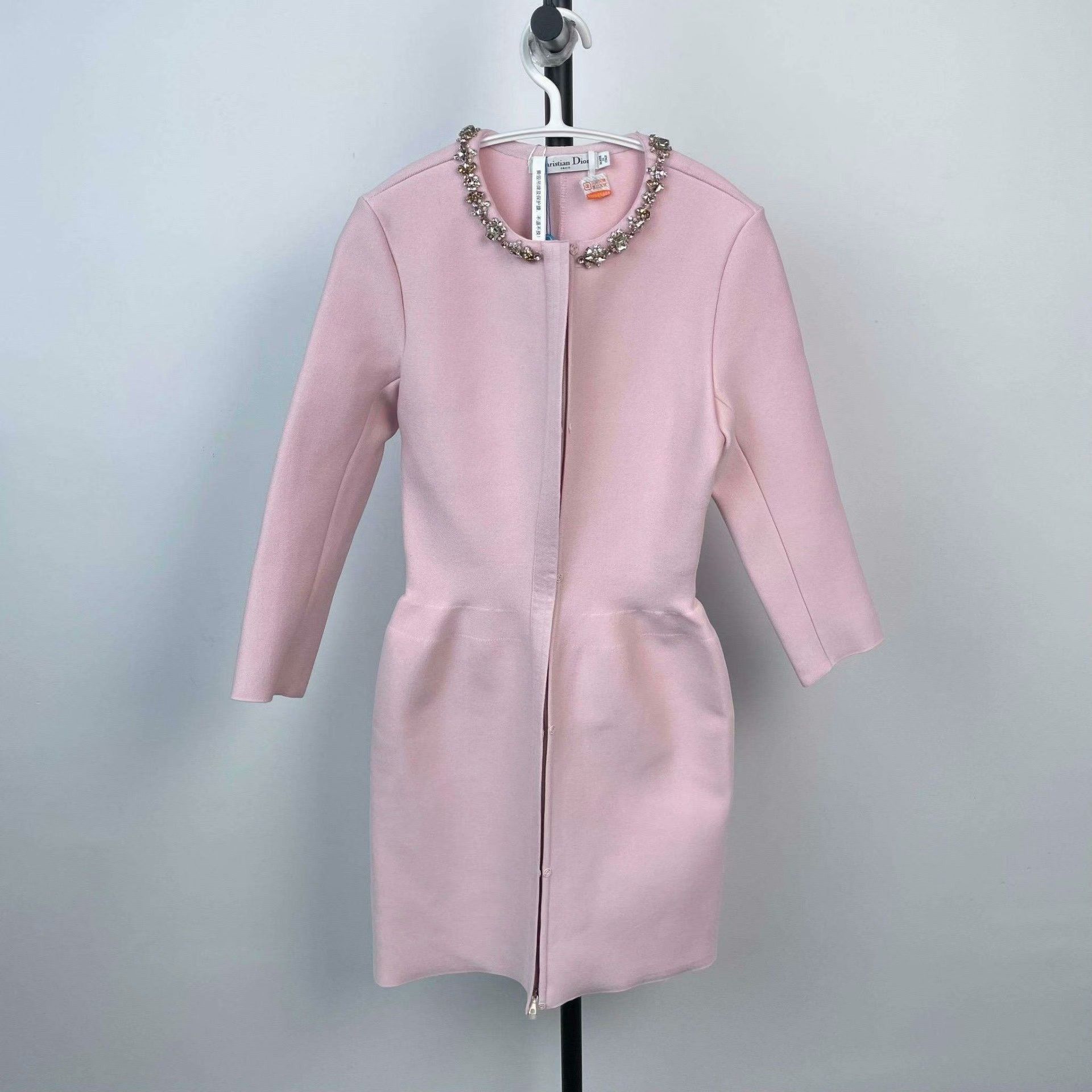Dior Dior Pink Coat 36 Women Size S / US 4 / IT 40 - 1 Thumbnail