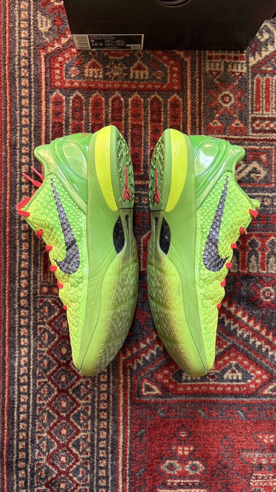 Nike Nike Kobe 6 Grinch (2020) Size US 9 / EU 42 - 5 Thumbnail