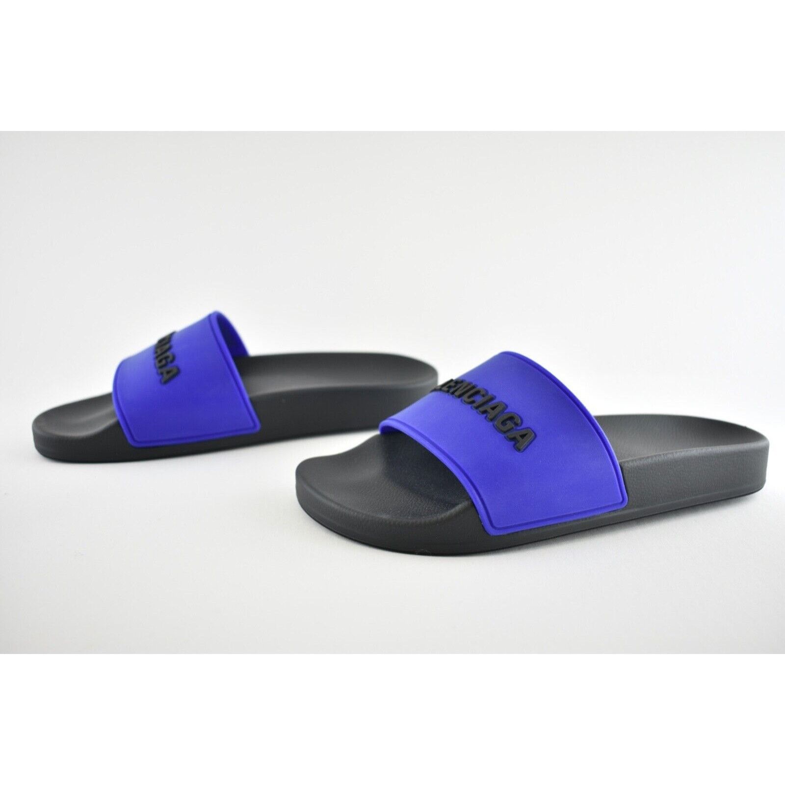 Balenciaga Balenciaga Bicolor Rubber Pool Sandal Flip Flop Flat 44 11 Size US 11 / EU 44 - 6 Thumbnail