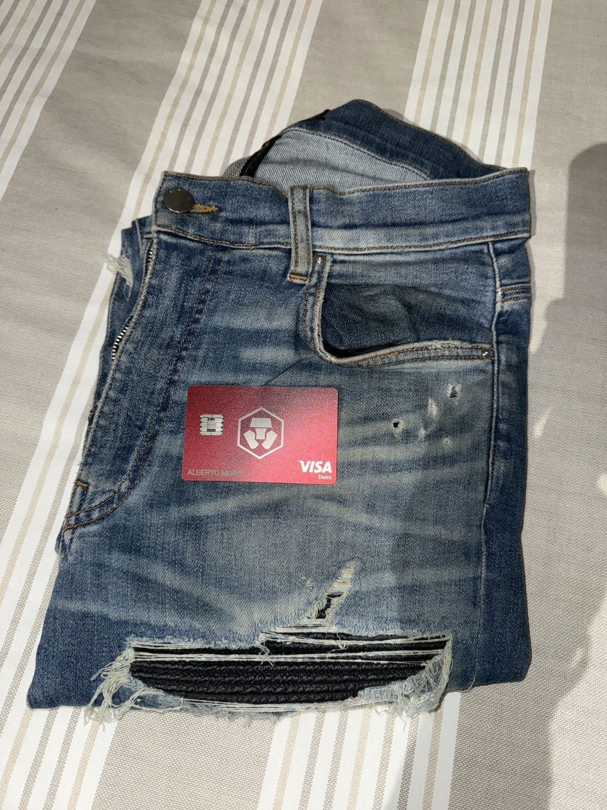 Amiri Amiri MX1 denim jeans - 2018 release!!! Size US 31 - 5 Thumbnail