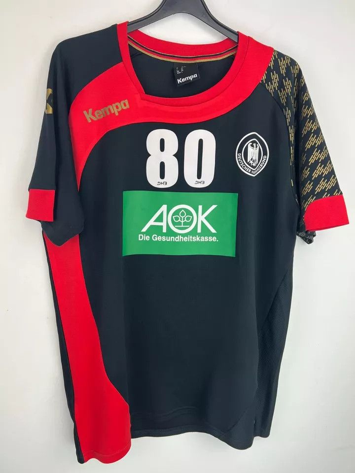 Vintage Kempa 2015 Germany DHB Handball away t shirt jersey size XL Size US XL / EU 56 / 4 - 11 Thumbnail
