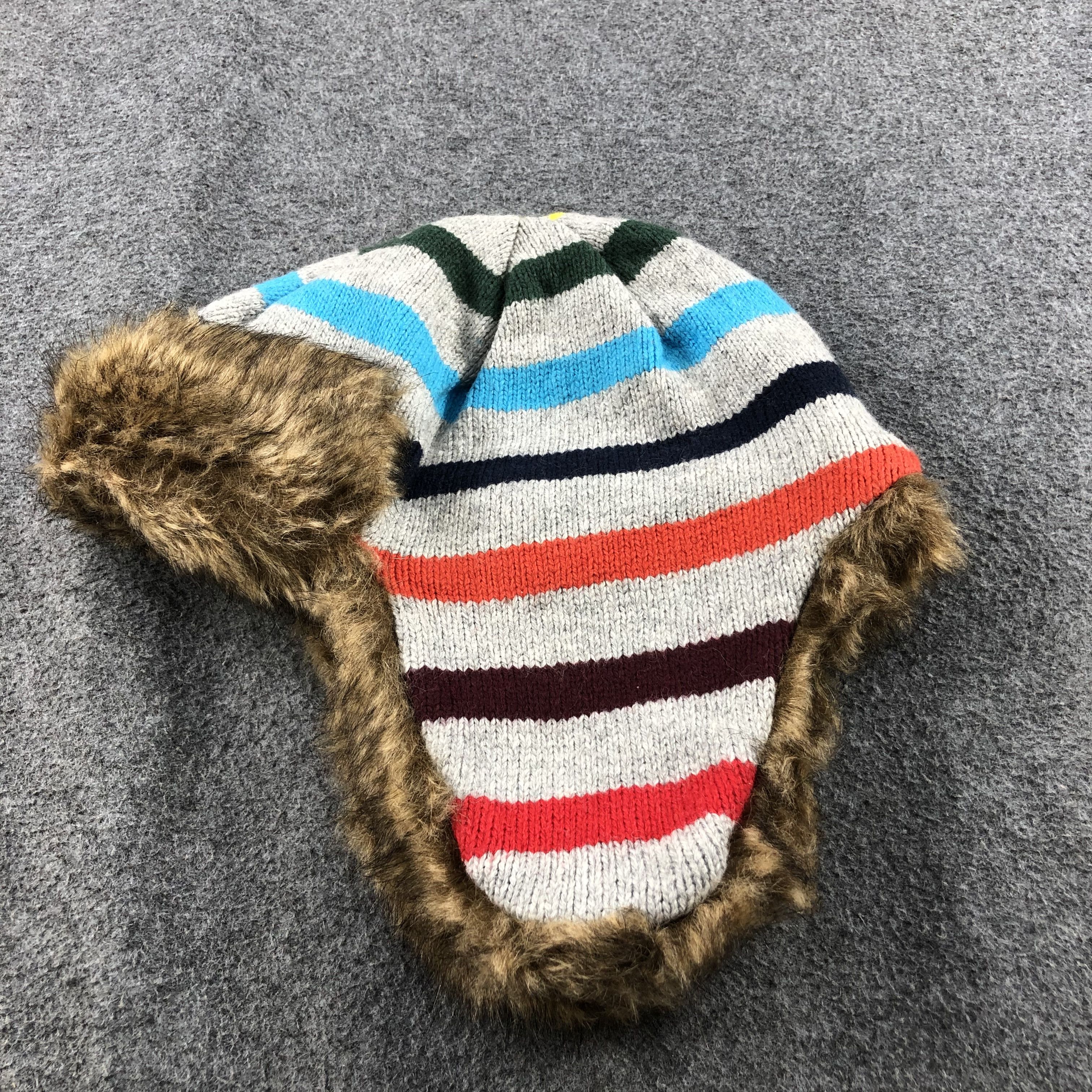 Gap GAP Bomber Hat Rex Rabbit Fur Trapper Hat Beanie B338 Size ONE SIZE - 3 Thumbnail