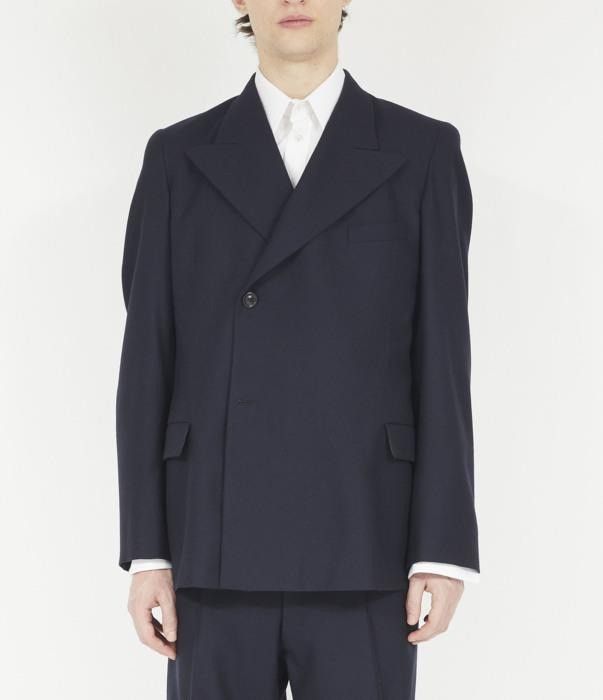 Maison Margiela o1bcso1str0226 Blazer in Navy Size US M / EU 48-50 / 2 - 1 Thumbnail