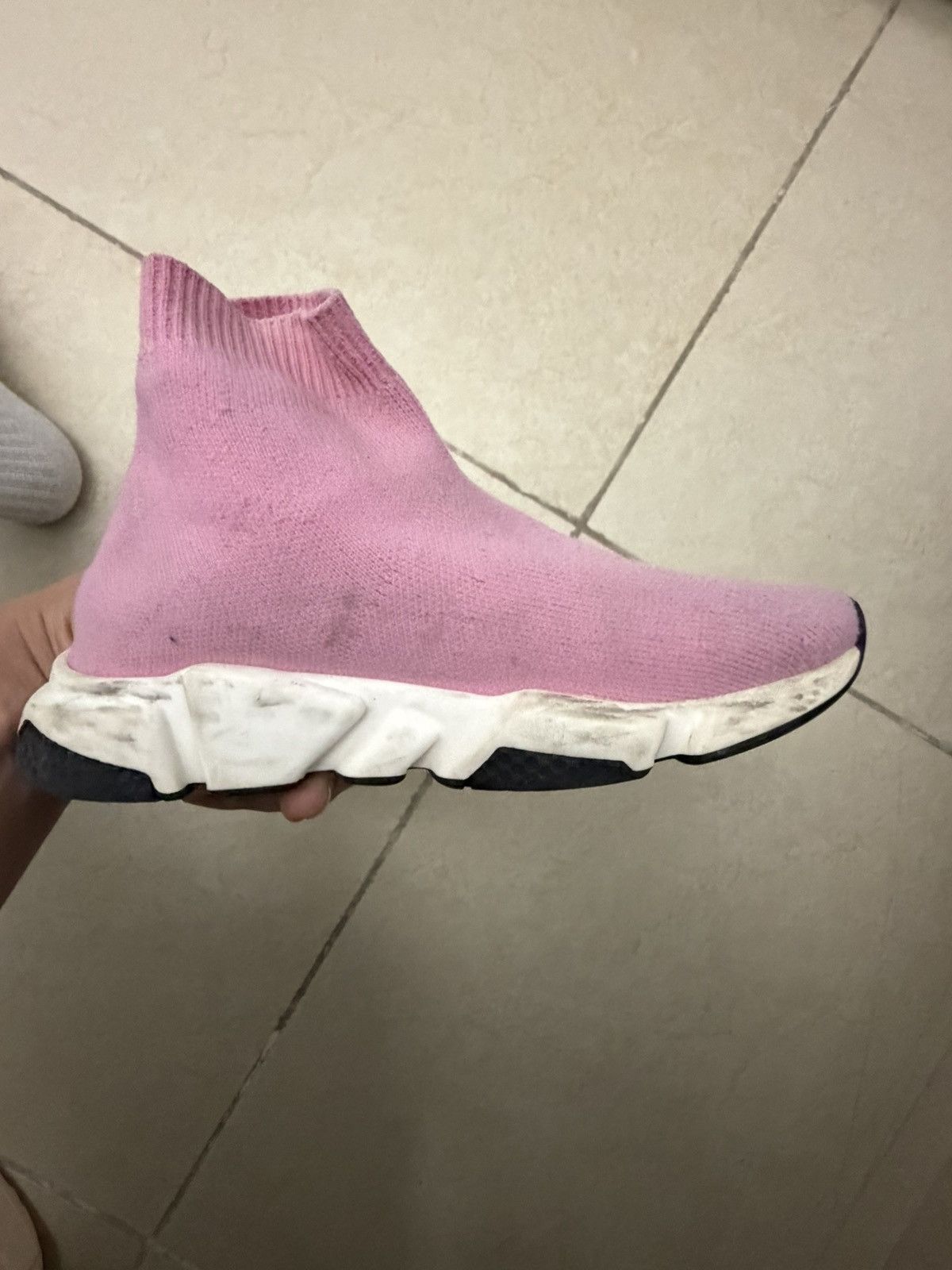 Balenciaga Balenciaga Speed Trainer Pink – Pre-Owned – Good Condition Size US 4 / IT 34 - 4 Thumbnail