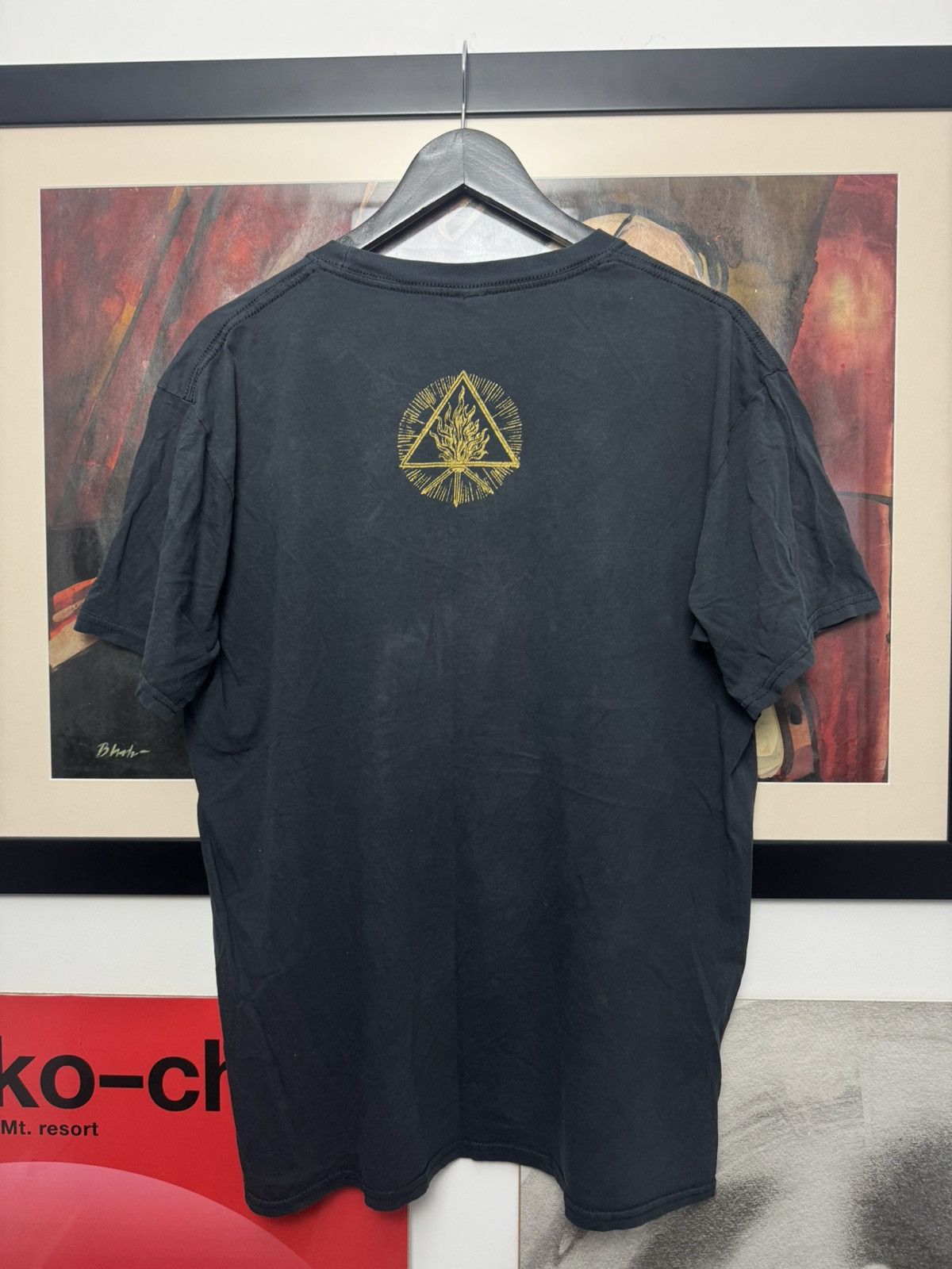 Band Tees Behemoth Vintage Metal Band Washed Trashed Rare Tee Satanist Size US XL / EU 56 / 4 - 2 Thumbnail