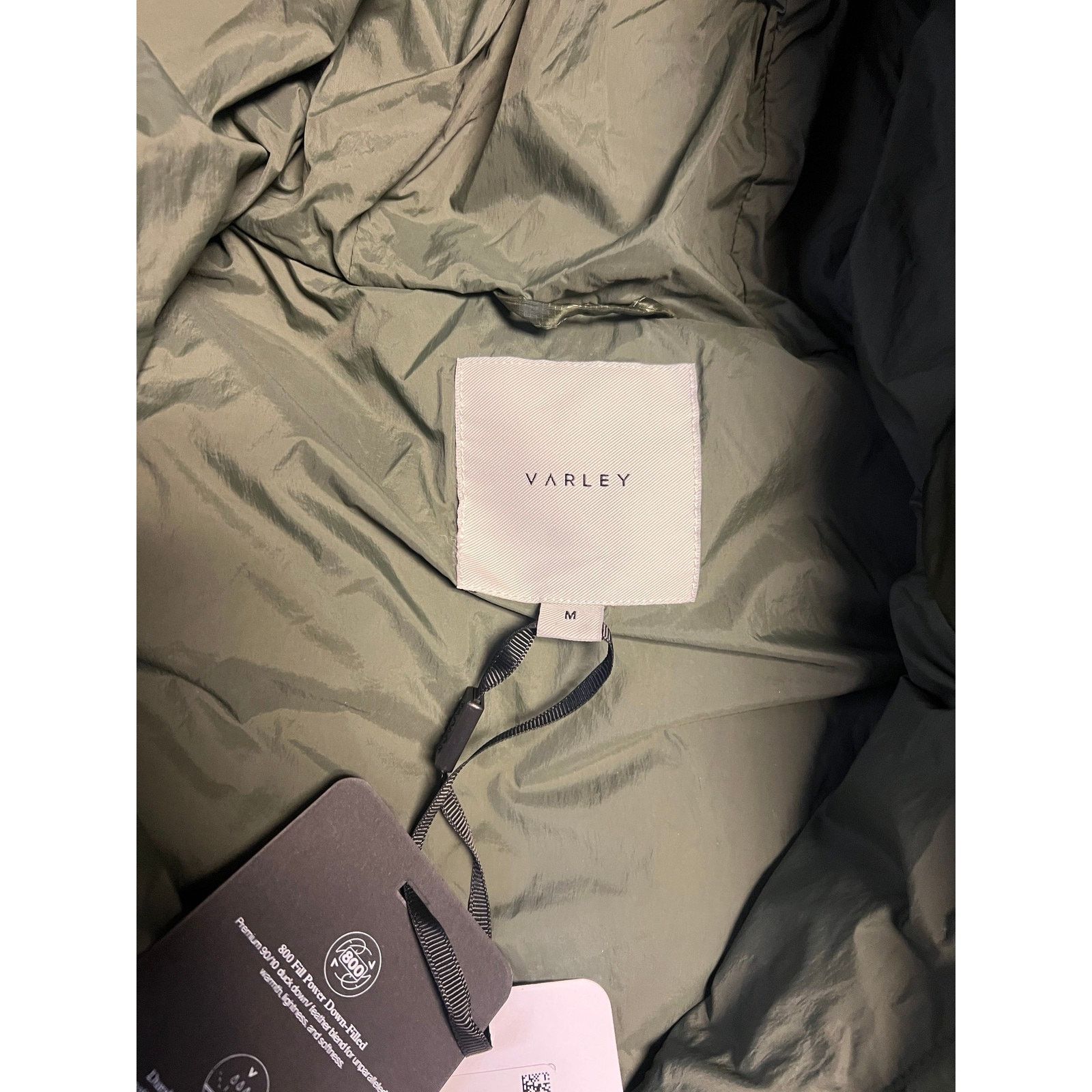 Varley $500 NWT Varley Womens Madelina Puffer M Racing Olive Size M / US 6-8 / IT 42-44 - 11 Thumbnail