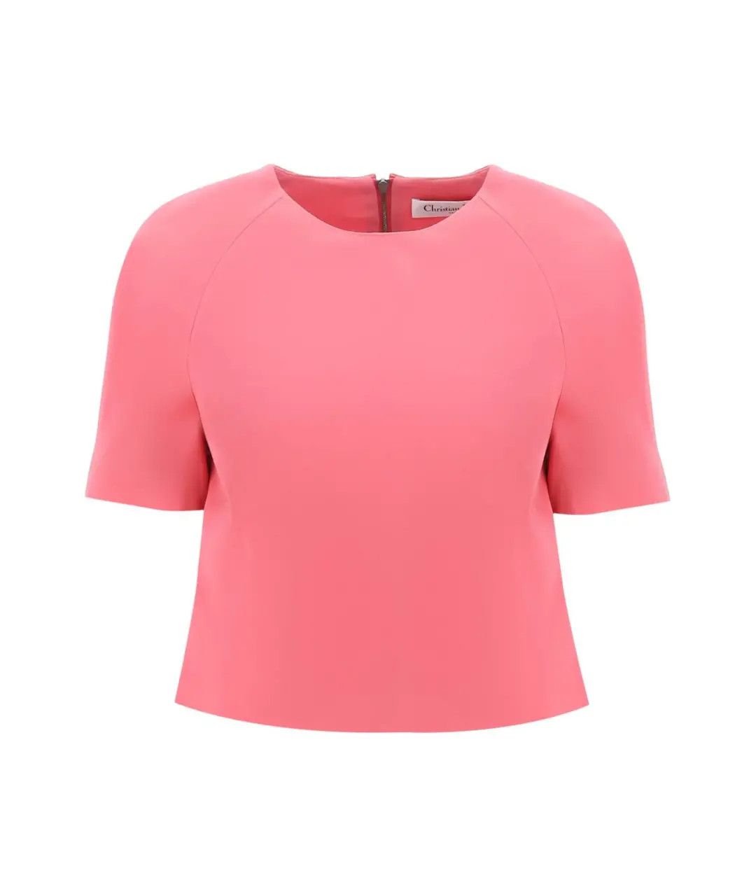 Dior o1y0825 Crewneck T-Shirt in Magenta Size L / US 10 / IT 46 - 1 Thumbnail