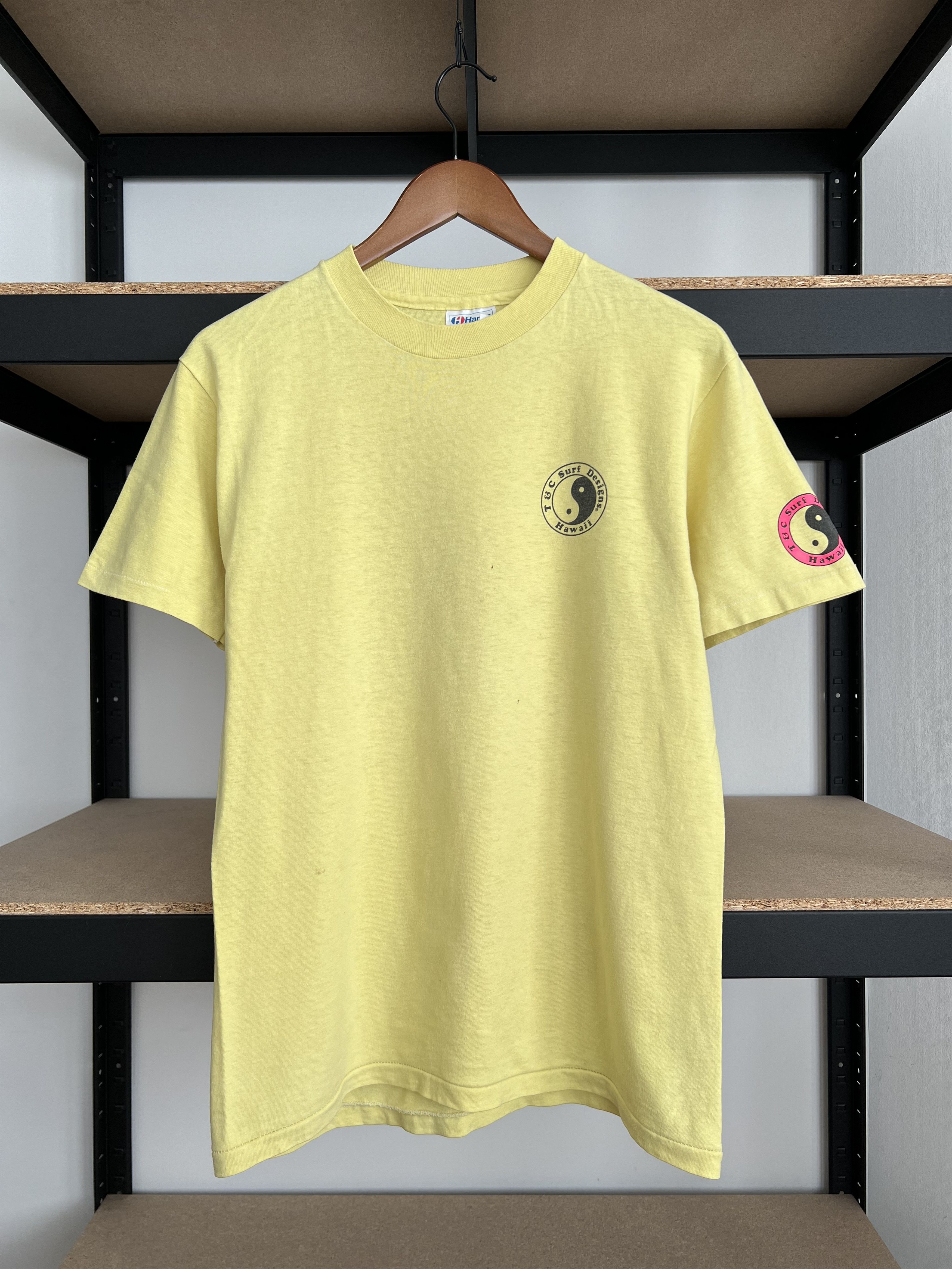 Vintage Vintage 1986 T&C Town & Country Surf Designs T-shirt Size US M / EU 48-50 / 2 - 2 Thumbnail