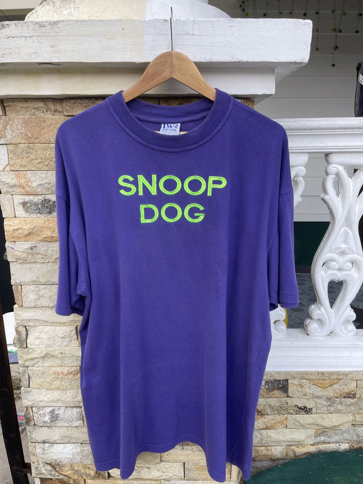 Snoop Dogg Rare🔥Vintage Snoop Dog Spell Out Embroidery Tee Size US XXL / EU 58 / 5 - 1 Thumbnail