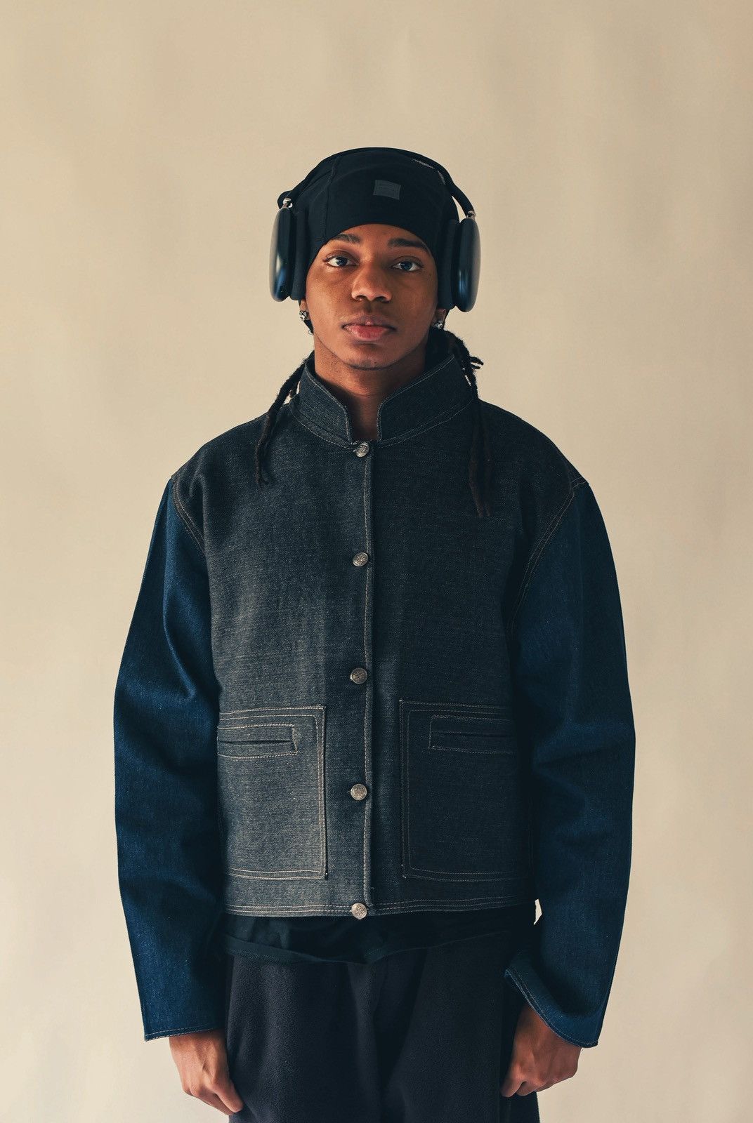 Handmade Denim Jacket X Japanese Brand Size US M / EU 48-50 / 2 - 1 Thumbnail