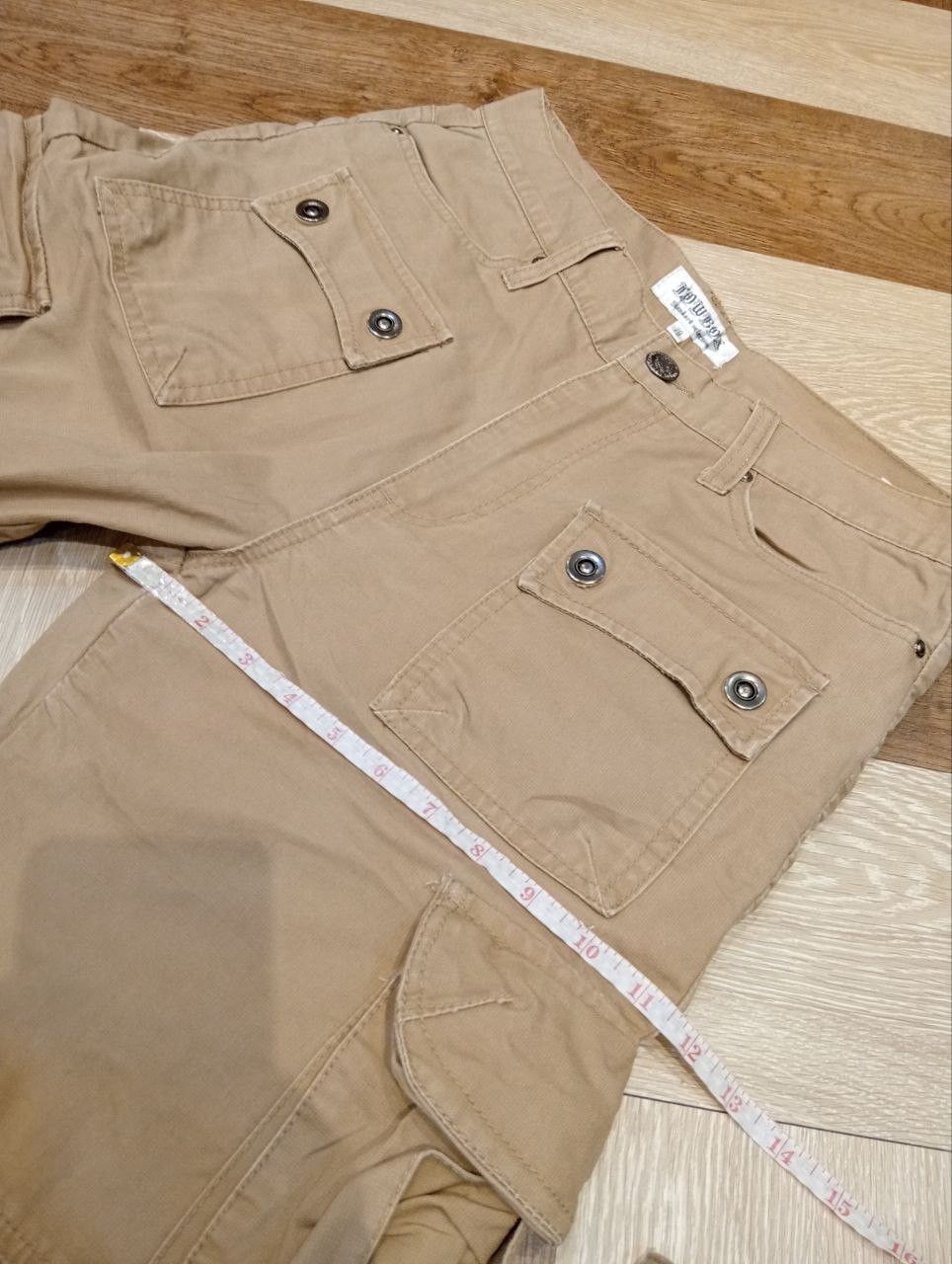 LOWBOX LOWBOX JAPAN MULTIPOCKET WRINKLE BANDAGE PANTS Size US 32 / EU 48 - 15 Thumbnail