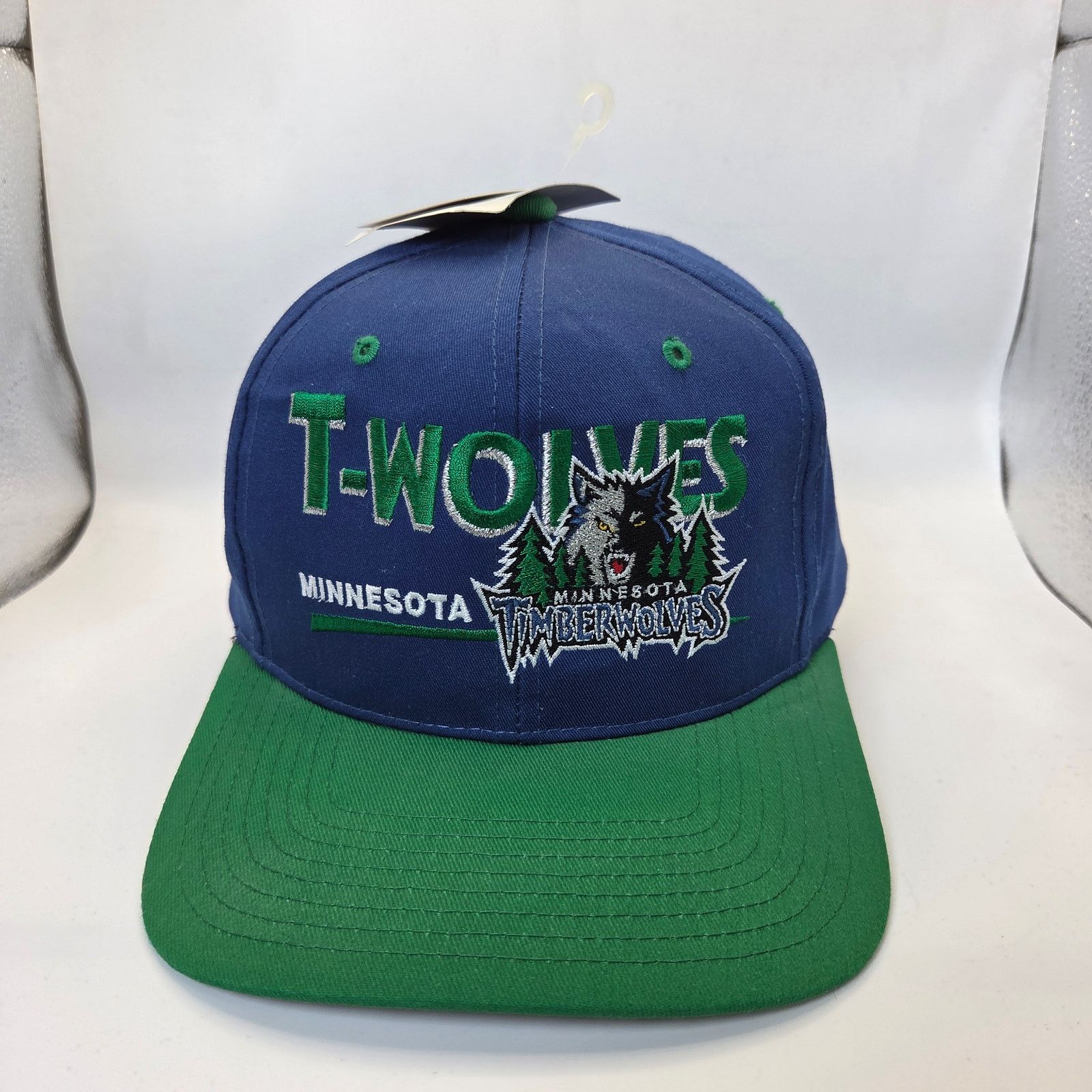 Twins Enterprise Inc. Vintage Minnesota Timberwolves Snapback Hat NWT Twins Size ONE SIZE - 1 Thumbnail