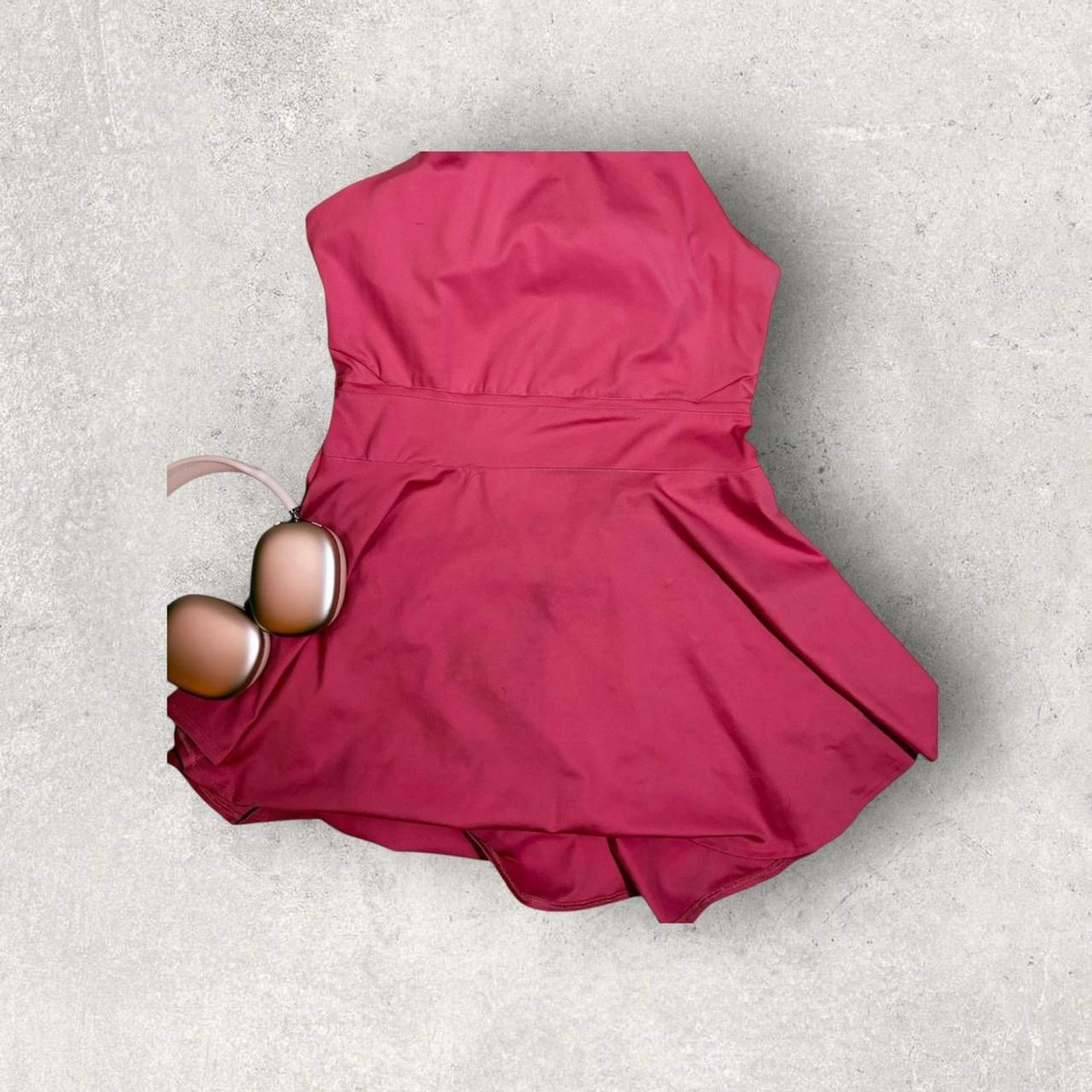 Adidas Pink adidas Tennis Dress Size L / US 10 / IT 46 - 2 Thumbnail