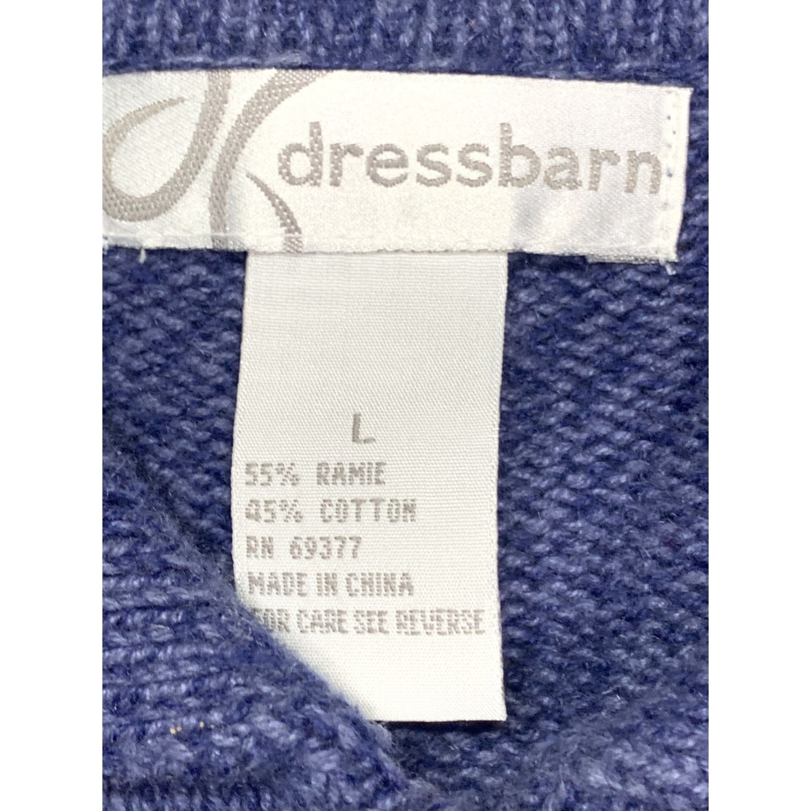 Vintage Dressbarn Ugly Christmas Sweater Cardigan Womens Large Blue Santa Claus Presents Holiday Knit Dress/Plus Size Mens? Size L / US 10 / IT 46 - 6 Thumbnail