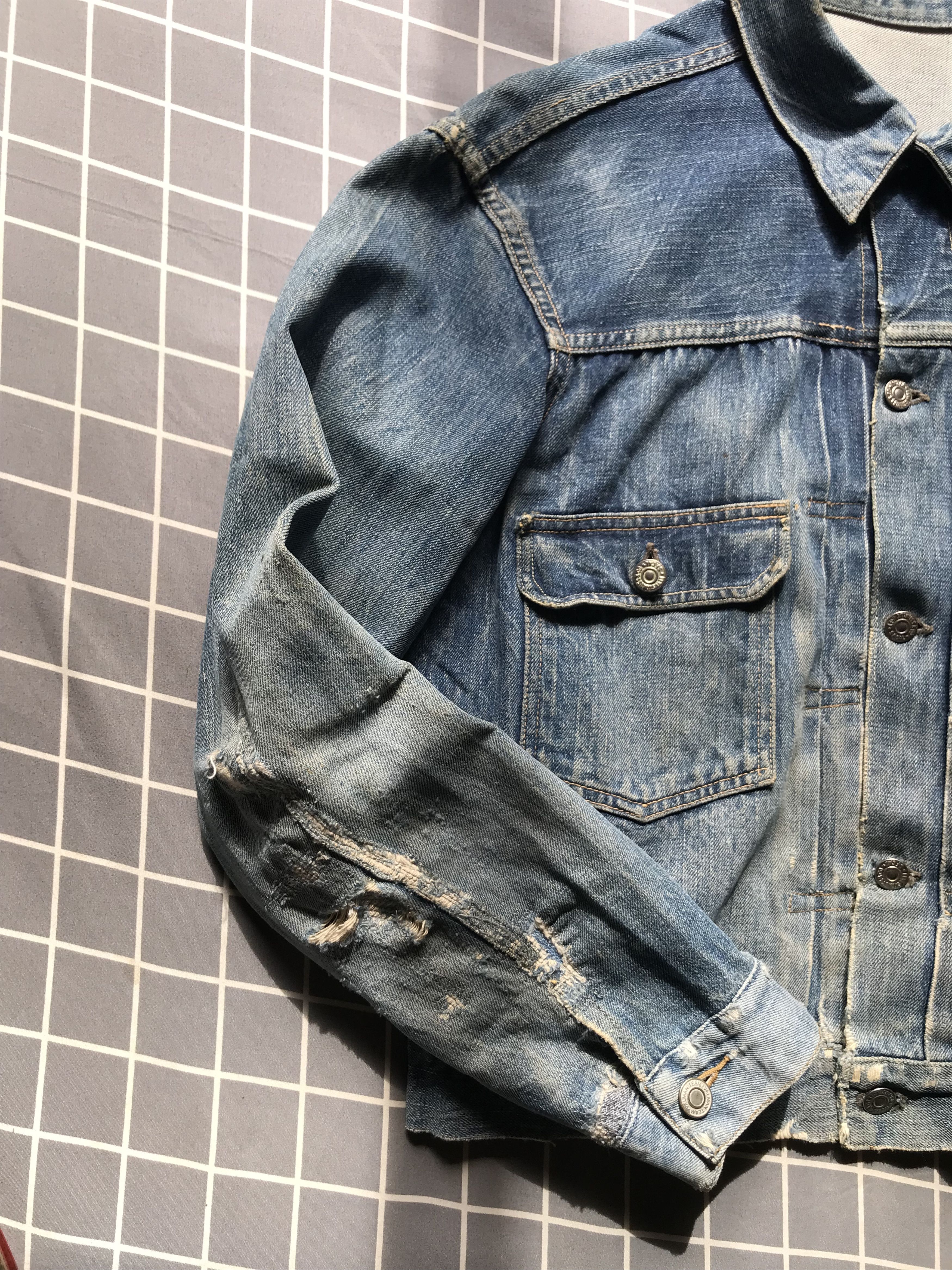 Levi's 1950s Levi’s 507xx Denim Jacket Type 2 2nd Generation Size US L / EU 52-54 / 3 - 7 Thumbnail